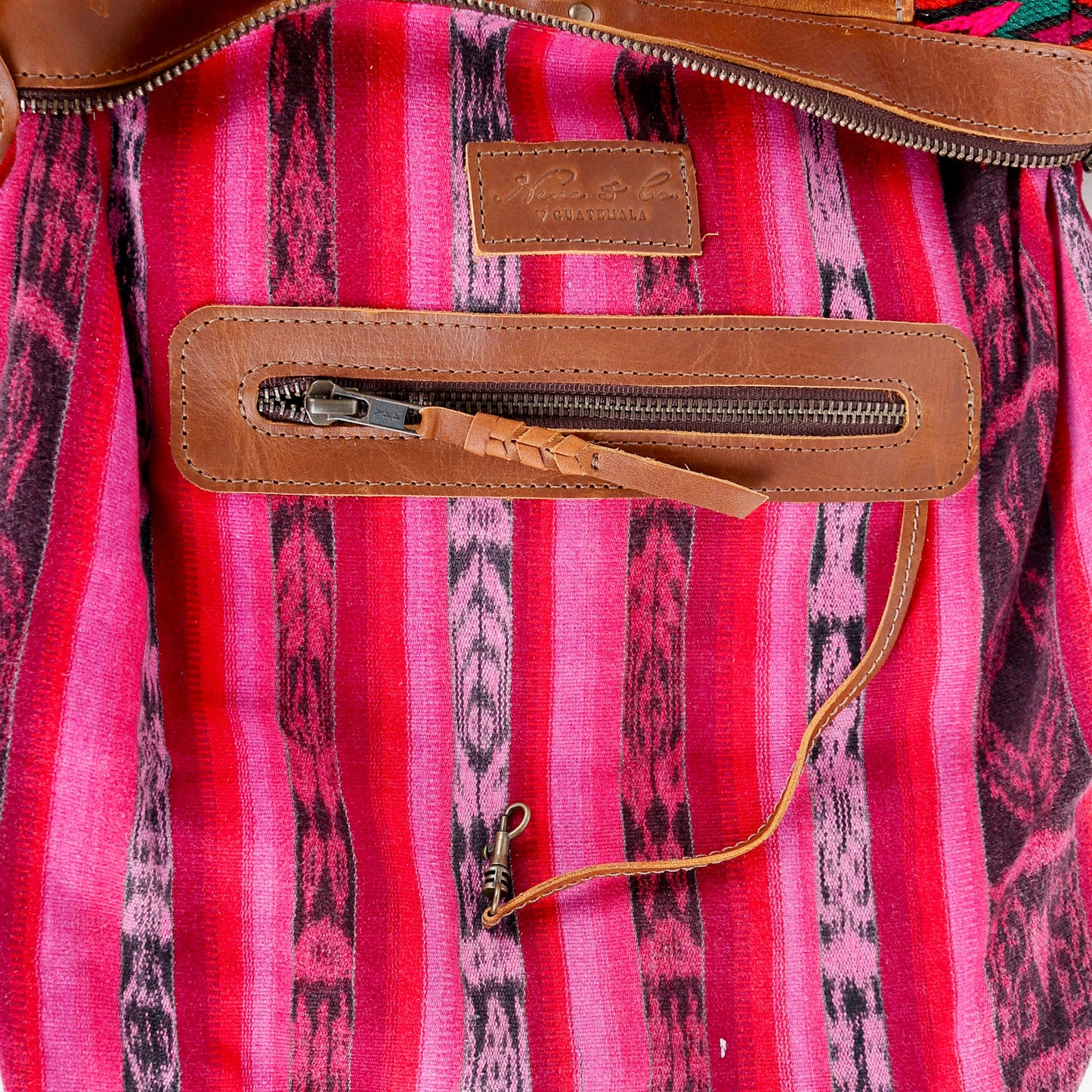 BEATRIZ MCDB + DIAMANTE STRAP - OOAK HUIPIL - CAFE - NO. 16036