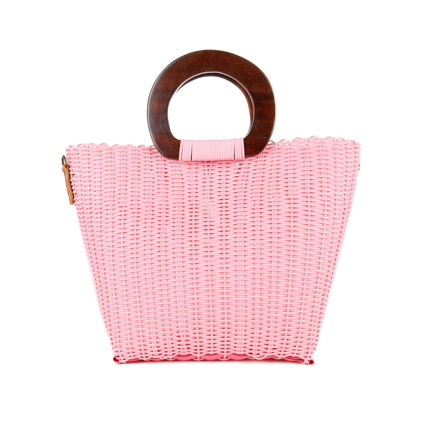 WOVEN UPCYCLED TOTE WITH HANDLE - NO. 16085