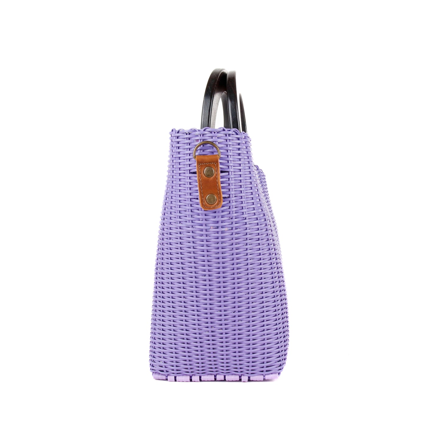 **CLOSEOUT** WOVEN UPCYCLED TOTE WITH HANDLE - NO. 16086