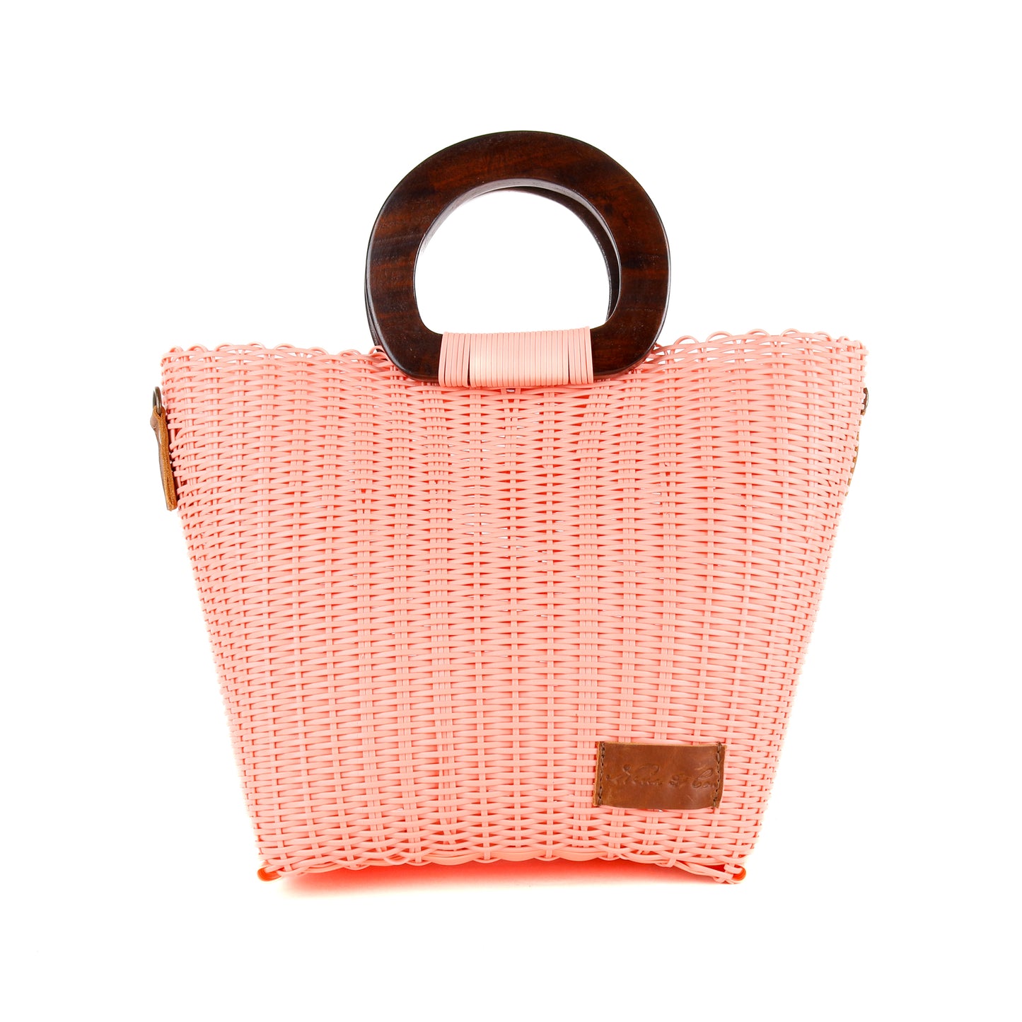 WOVEN UPCYCLED TOTE WITH HANDLE - NO. 16091