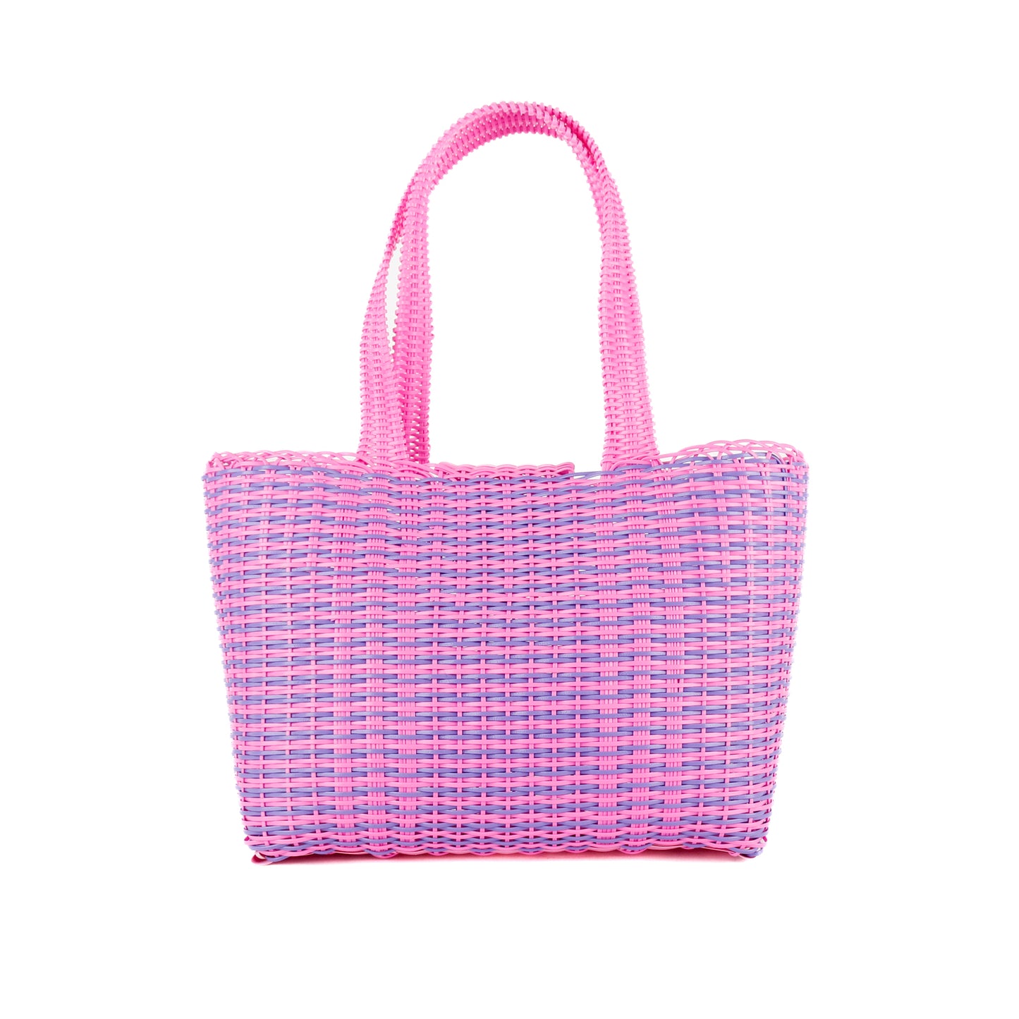**CLOSEOUT** WOVEN UPCYCLED TOTE - MEDIUM - NO. 16095