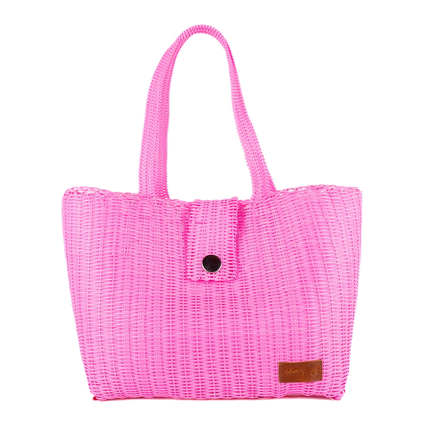 **CLOSEOUT** WOVEN UPCYCLED TOTE - LARGE - NO. 16103