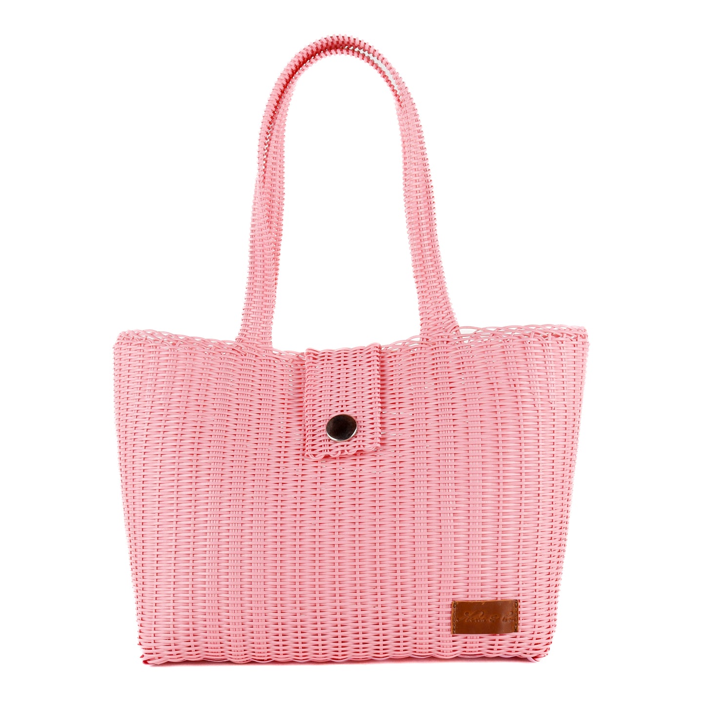 **CLOSEOUT** WOVEN UPCYCLED TOTE - LARGE - NO. 16110