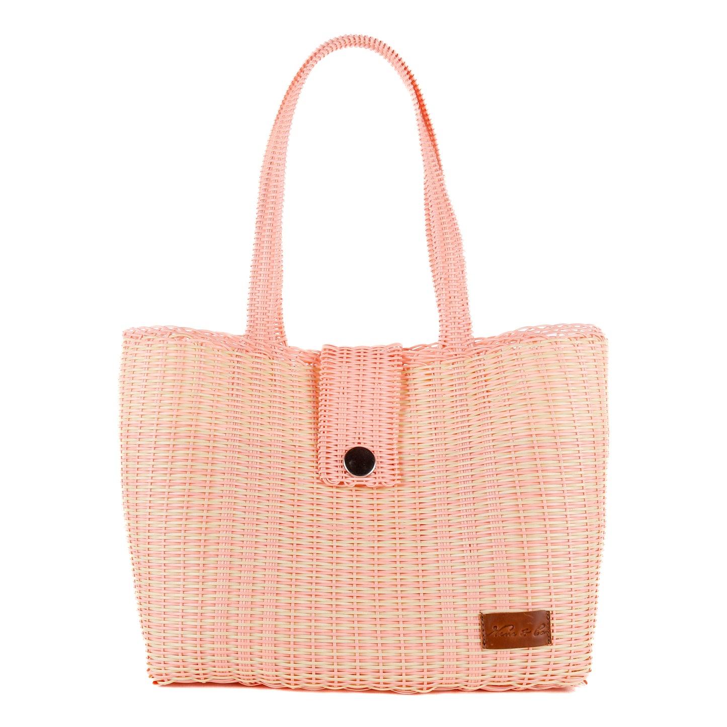 WOVEN UPCYCLED TOTE - LARGE - NO. 16116