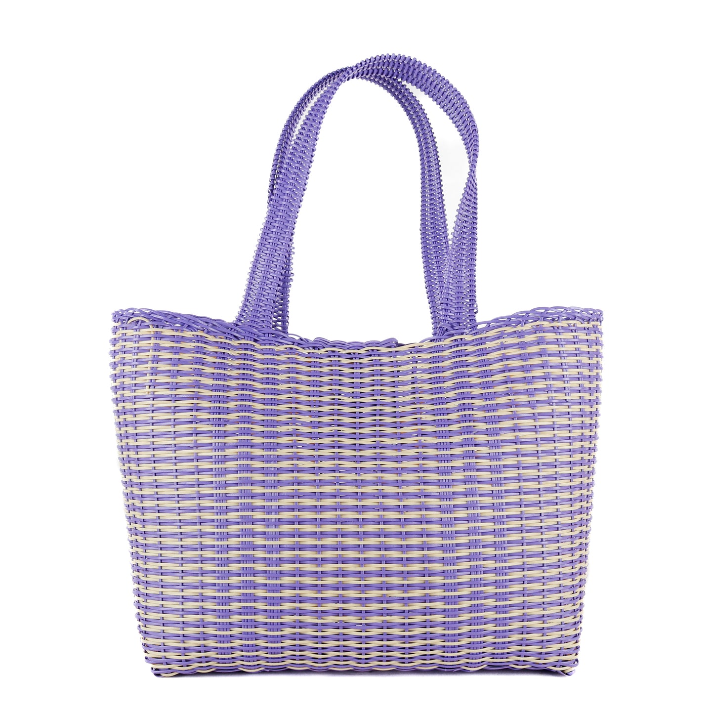 **CLOSEOUT** WOVEN UPCYCLED TOTE - LARGE - NO. 16121