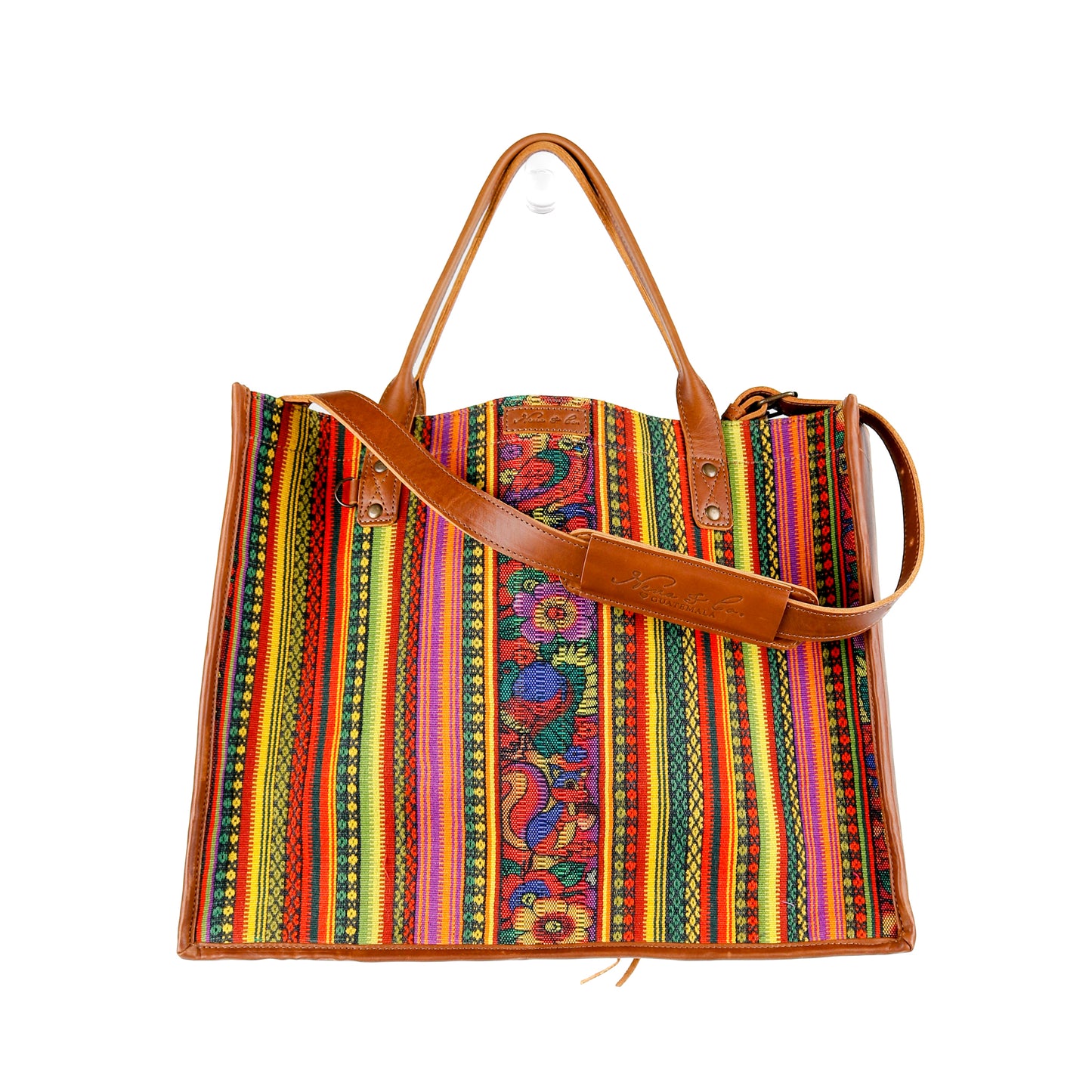 THE PERFECT TRAVEL TOTE - CORTE - CAFE - NO. 16370