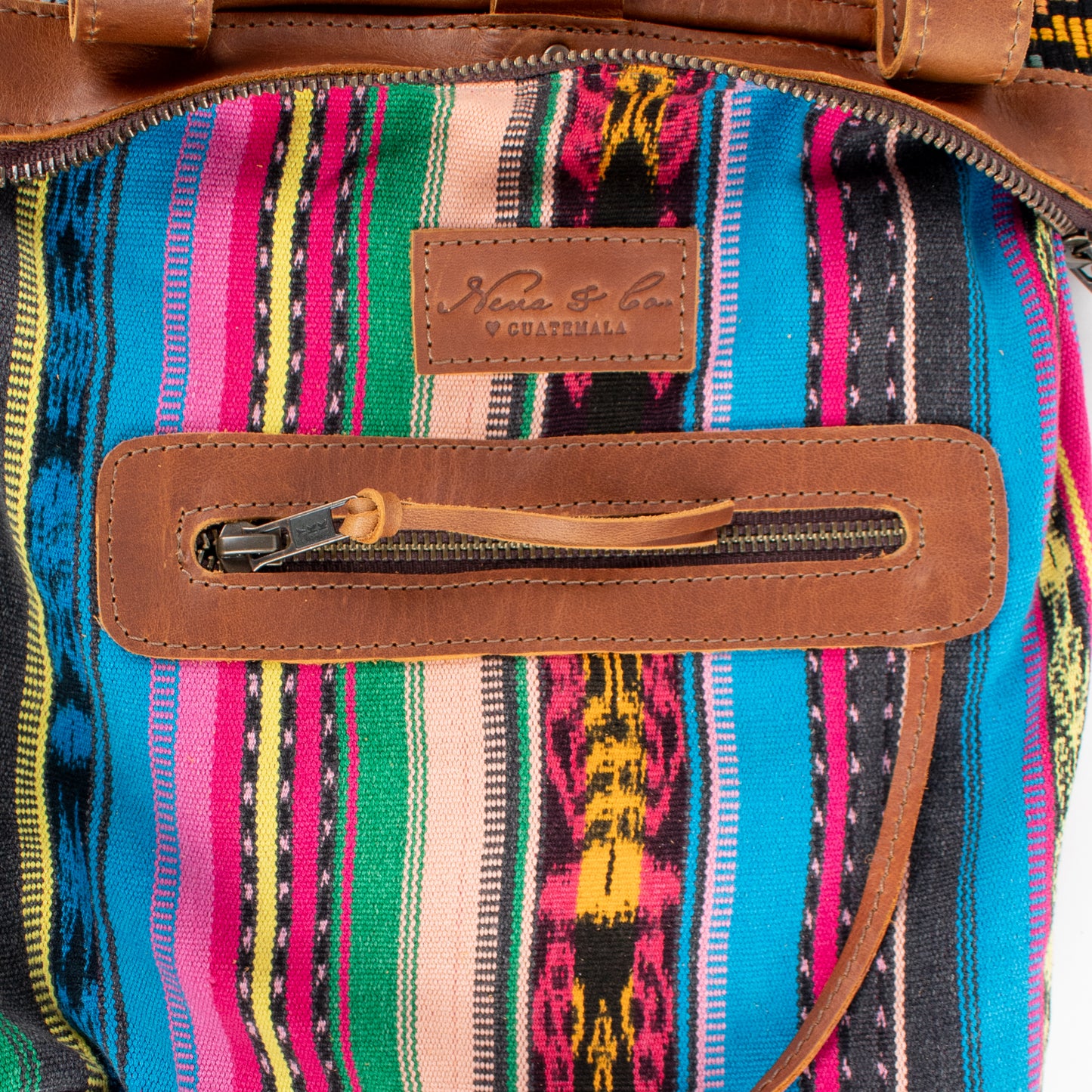 POCKETLESS MINI TPB - OOAK HUIPIL - CAFE - NO. 16494