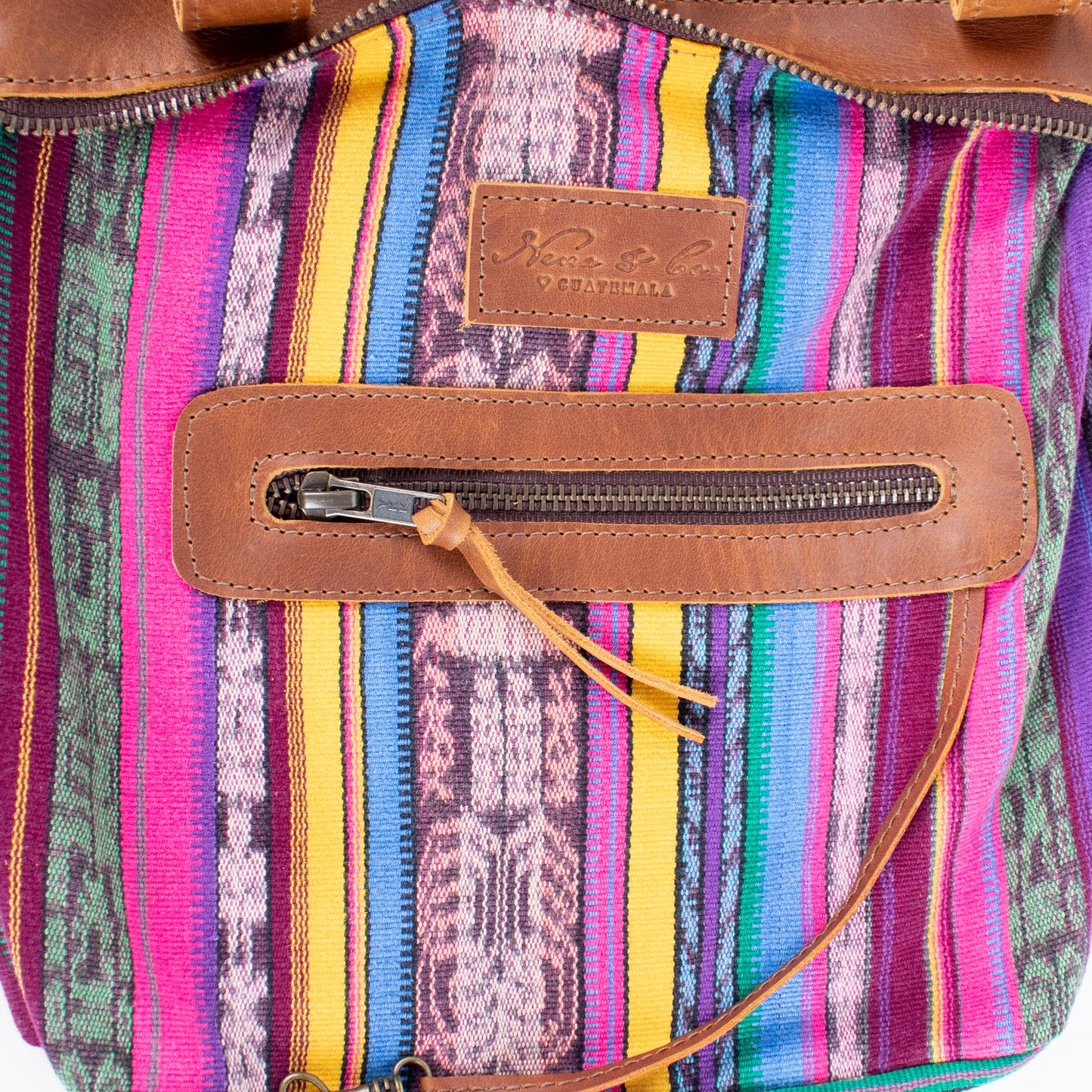 POCKETLESS MINI TPB - OOAK HUIPIL - CAFE - NO. 16498