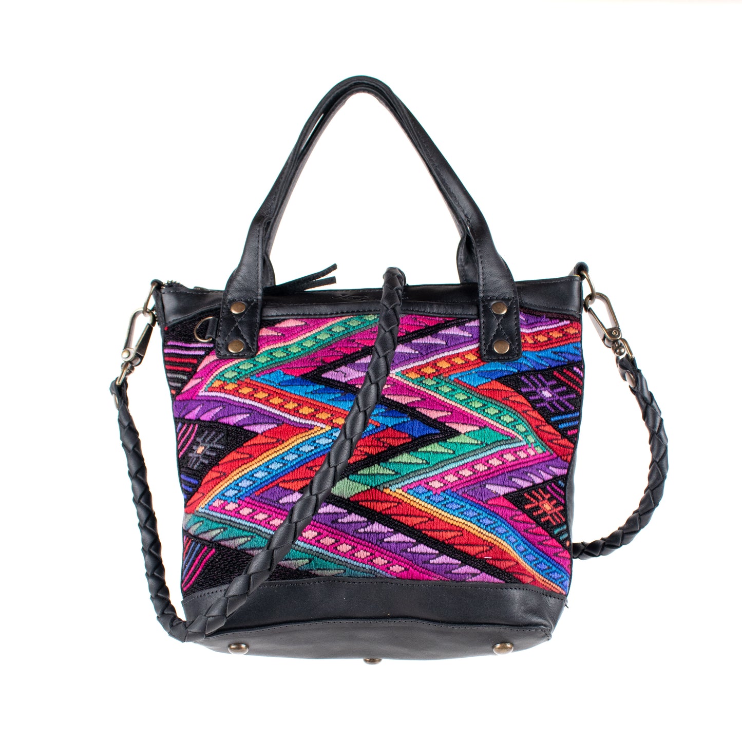 POCKETLESS MINI TPB - OOAK HUIPIL - BLACK - NO. 16500