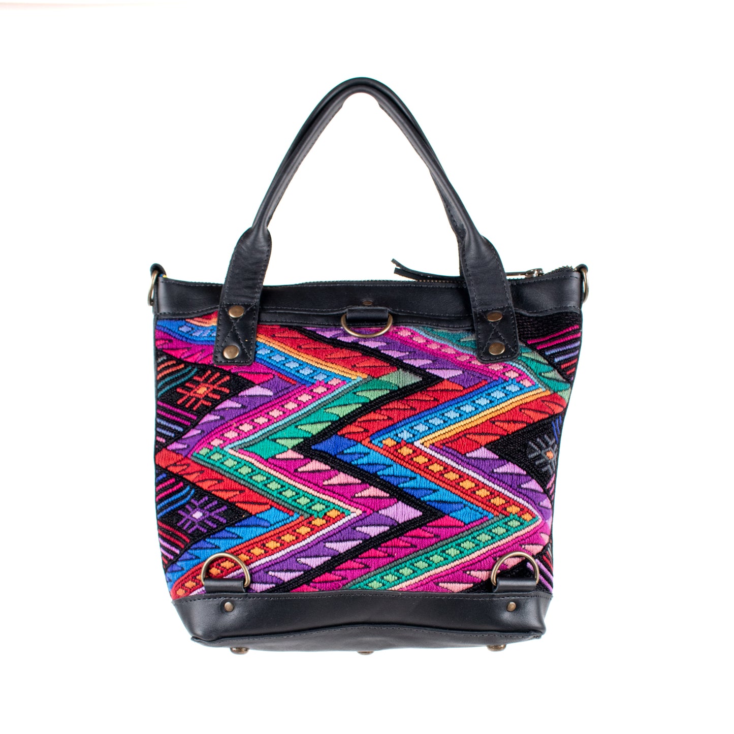 POCKETLESS MINI TPB - OOAK HUIPIL - BLACK - NO. 16500