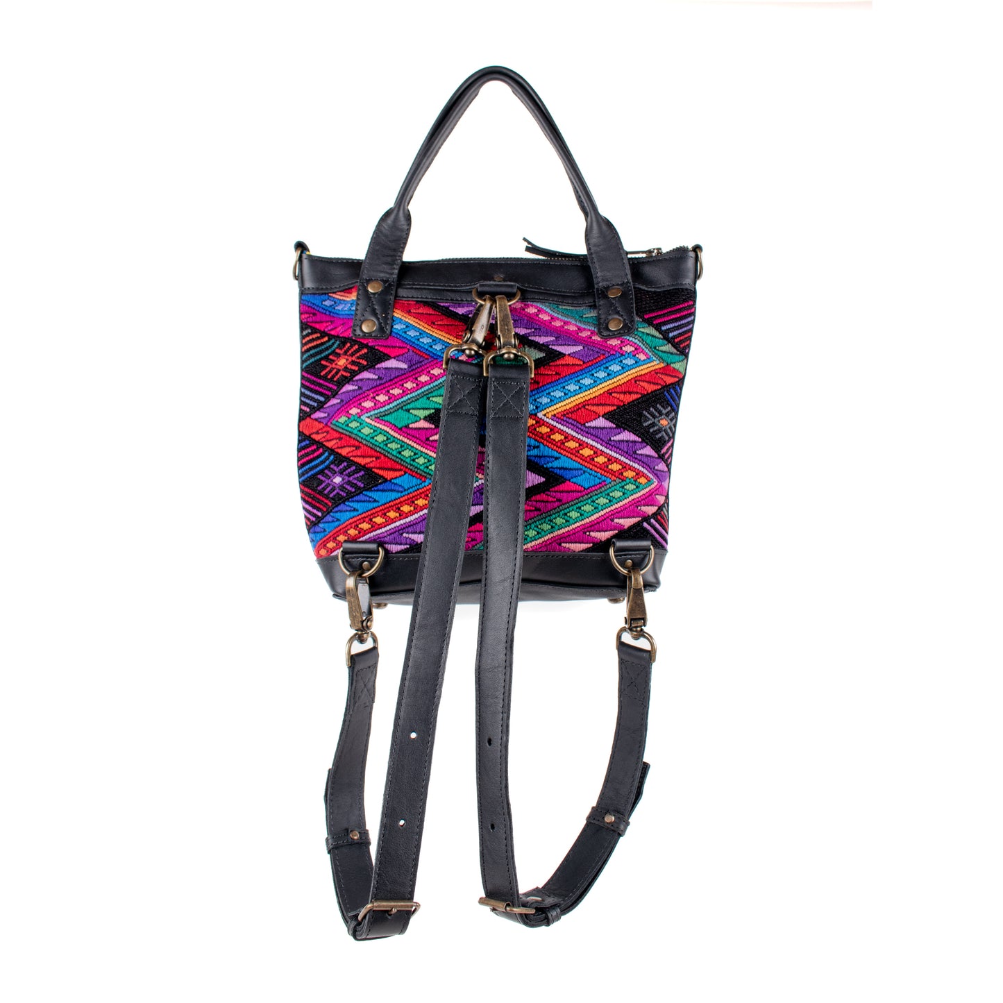 POCKETLESS MINI TPB - OOAK HUIPIL - BLACK - NO. 16500