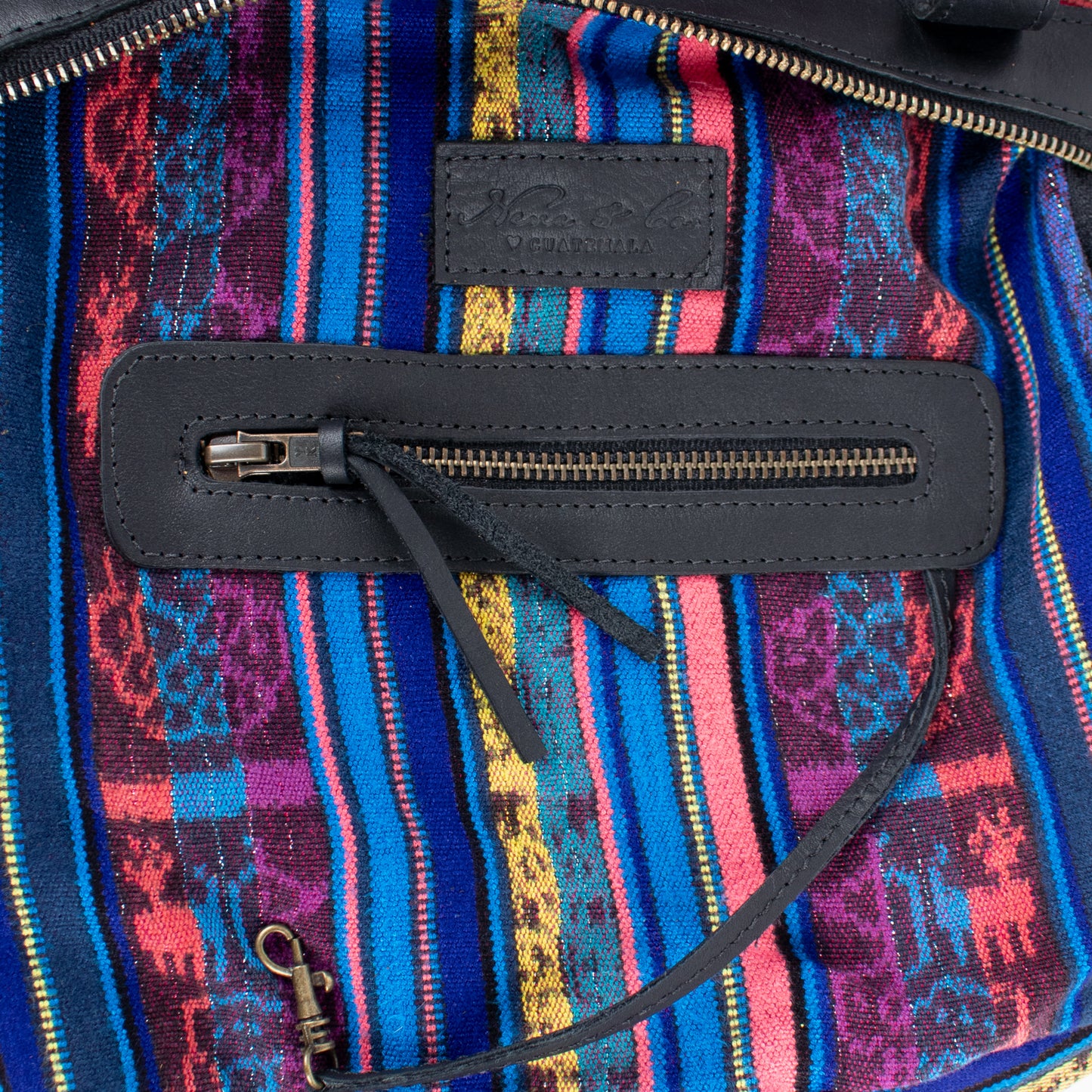 POCKETLESS MINI TPB - OOAK HUIPIL - BLACK - NO. 16500