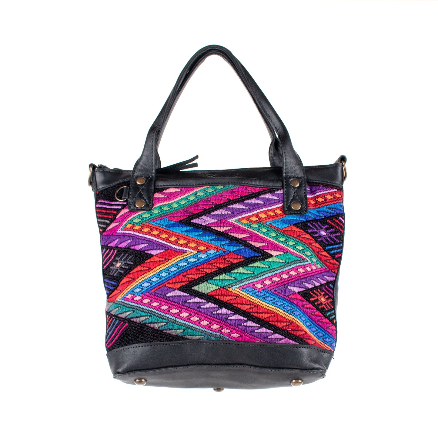 POCKETLESS MINI TPB - OOAK HUIPIL - BLACK - NO. 16500