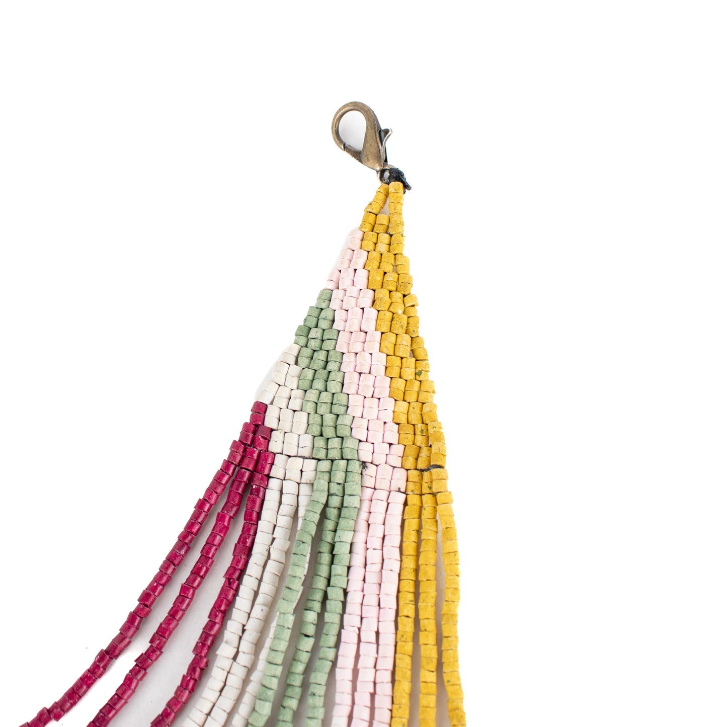 MILAGROS BEADED BAG NECKLACE - NO. 16590