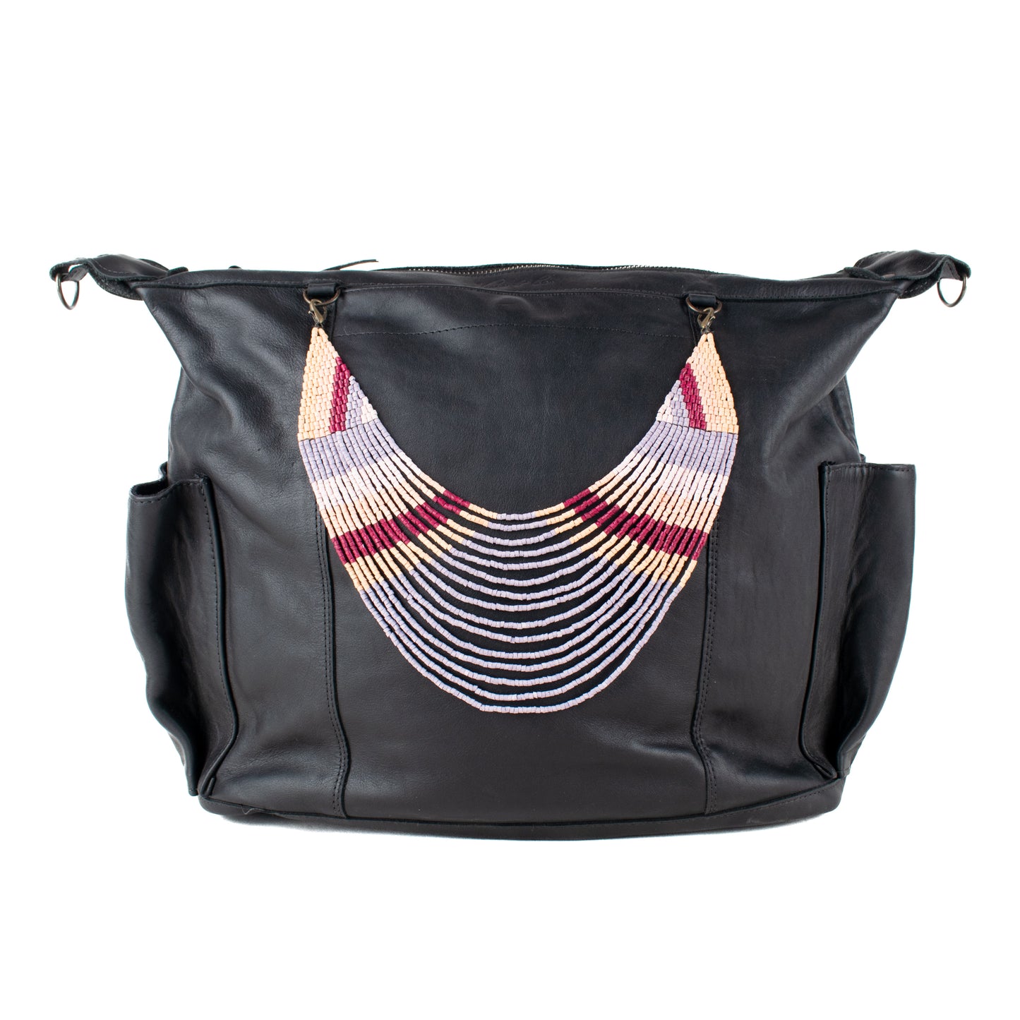 MILAGROS BEADED BAG NECKLACE - NO. 16592