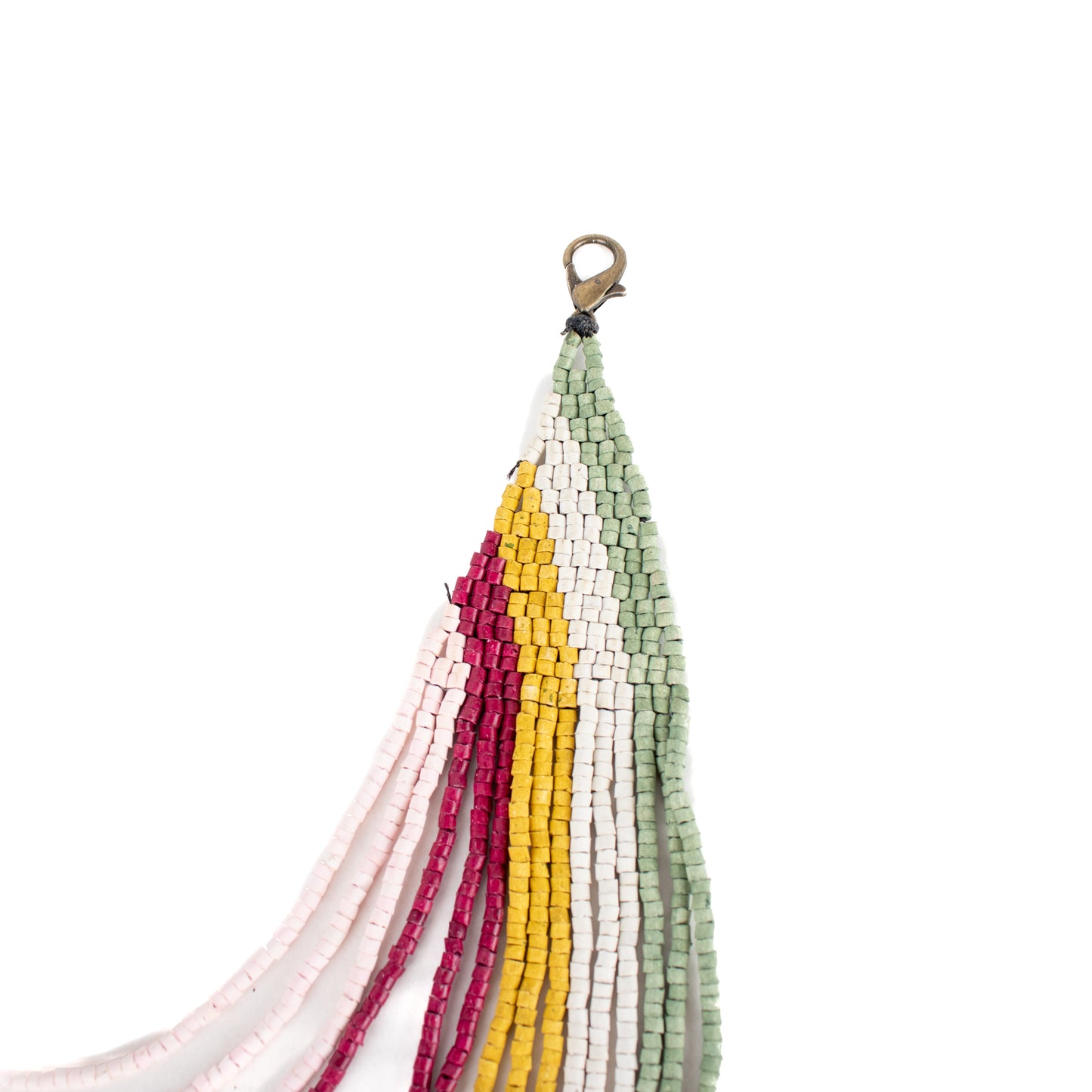 MILAGROS BEADED BAG NECKLACE - NO. 16594