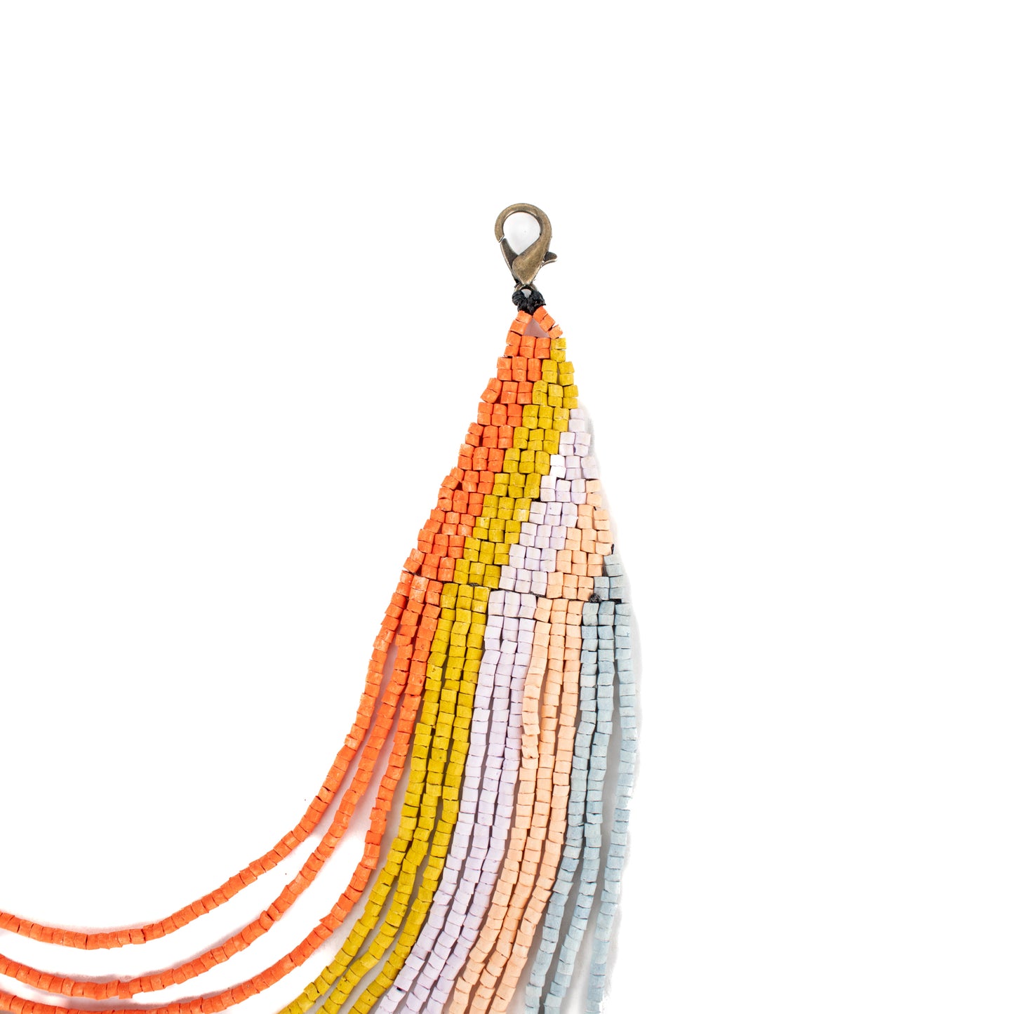 MILAGROS BEADED BAG NECKLACE - NO. 16595