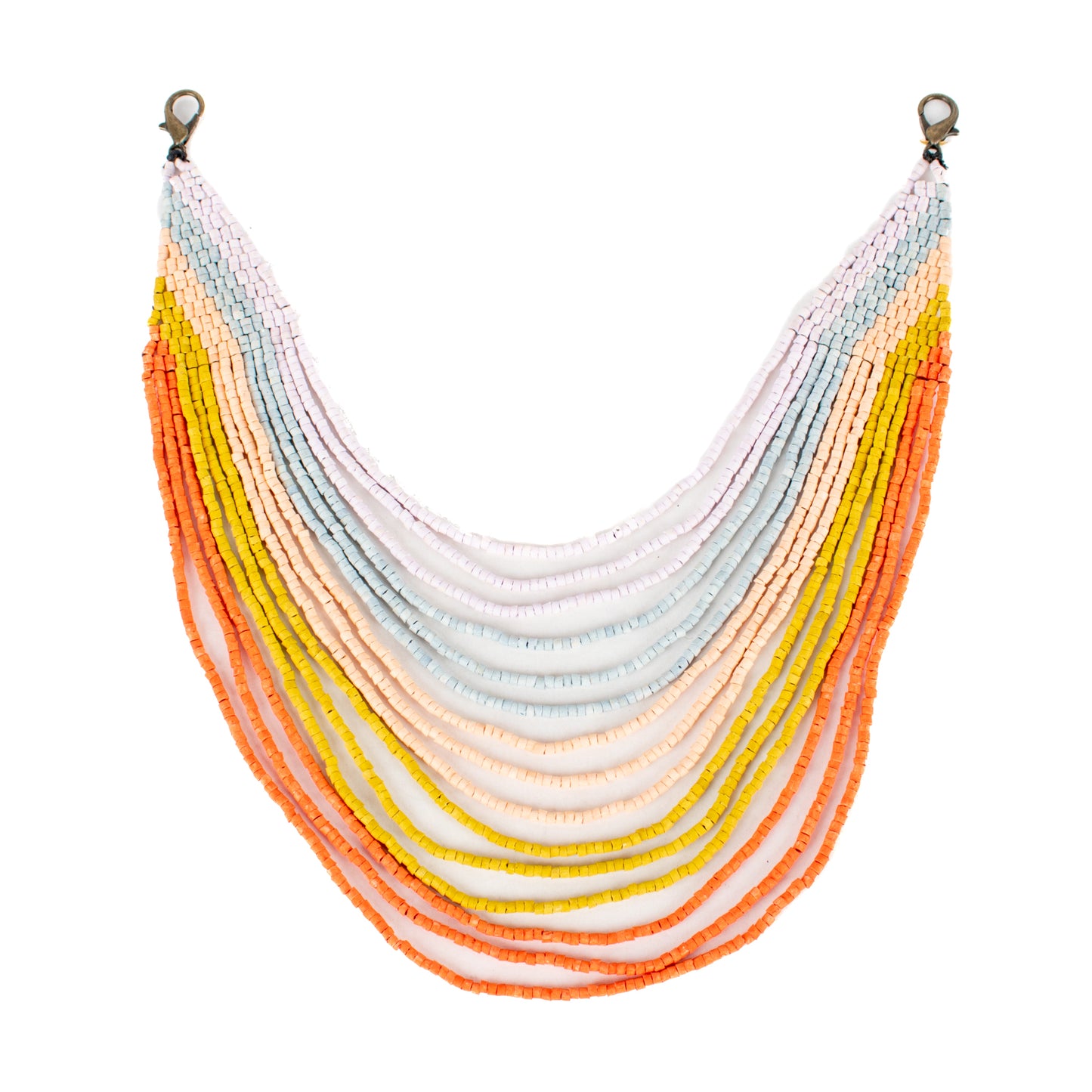MILAGROS BEADED BAG NECKLACE - NO. 16598