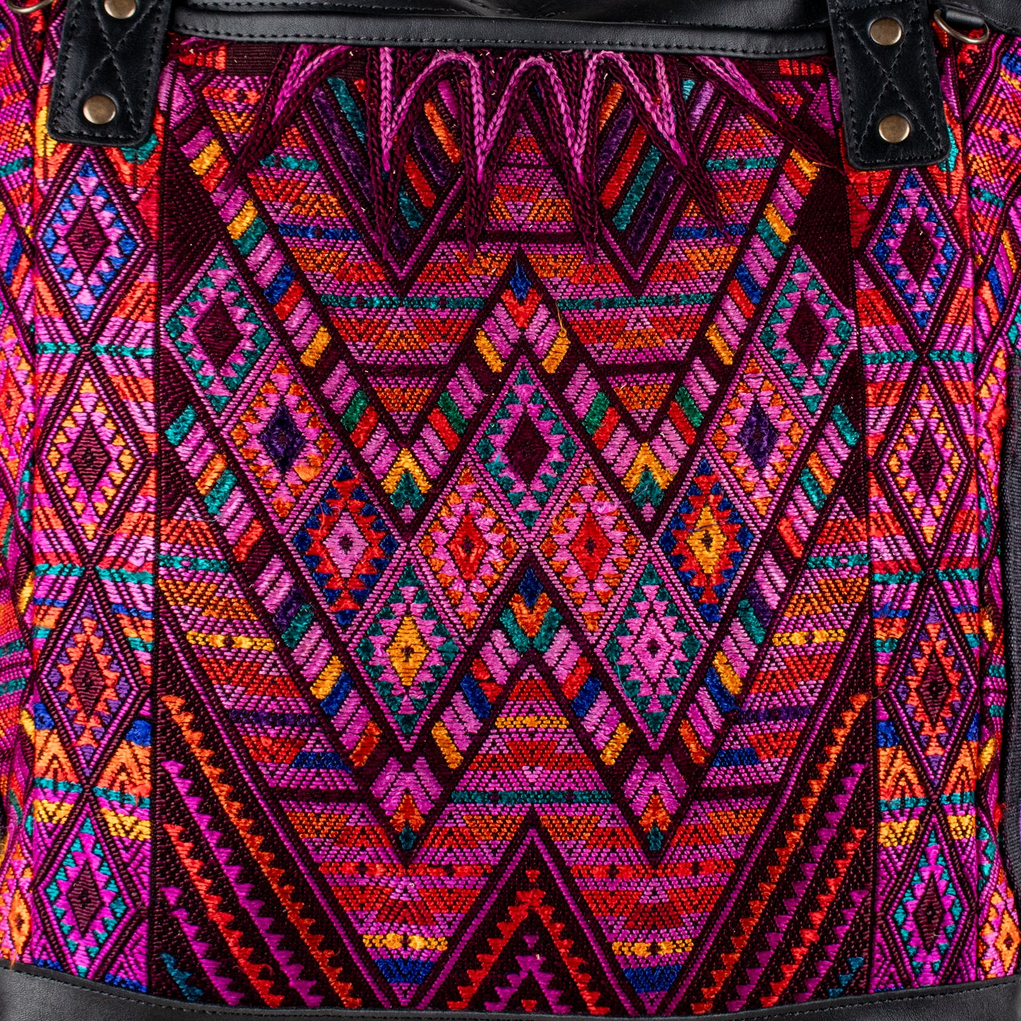 THE PERFECT BAG - OOAK HUIPIL - BLACK - NO. 16652