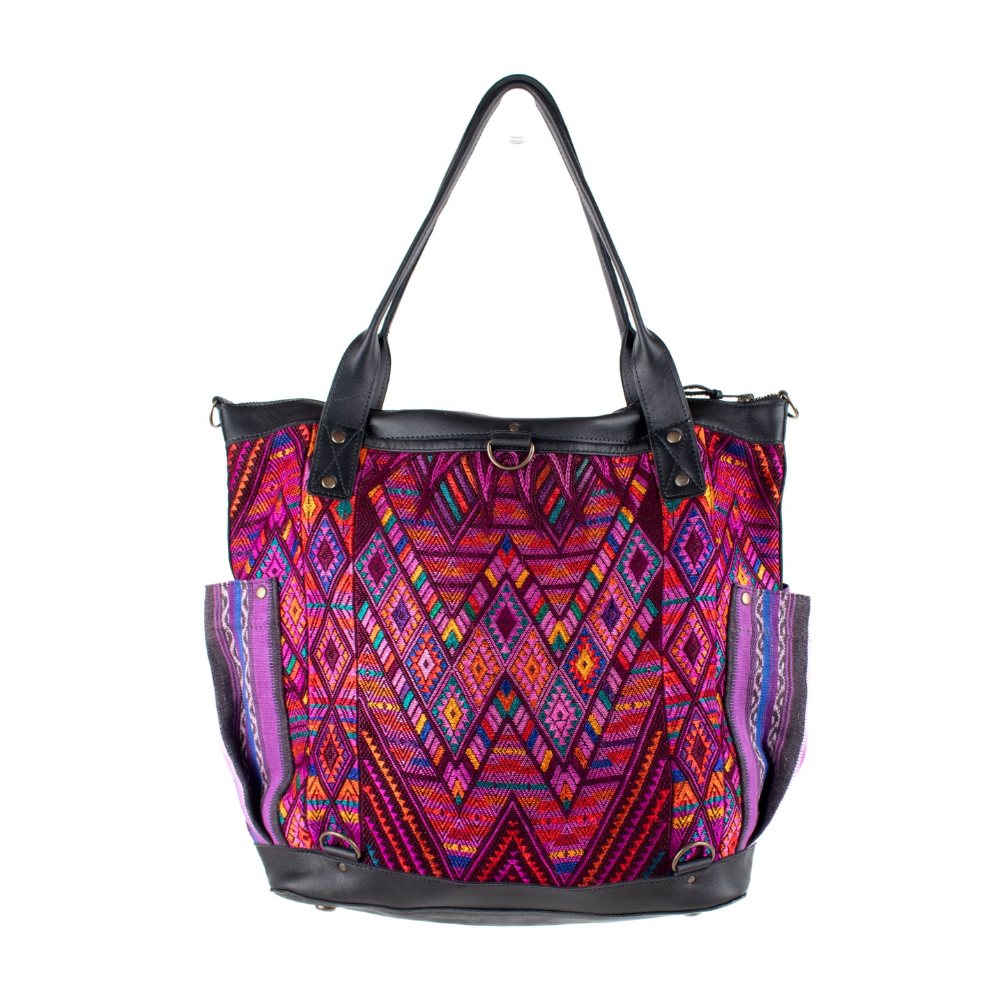 THE PERFECT BAG - OOAK HUIPIL - BLACK - NO. 16652