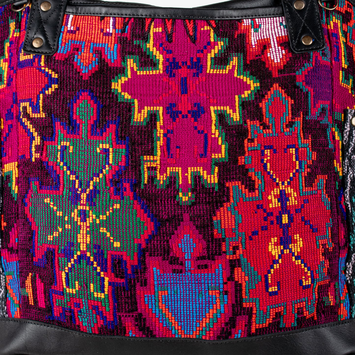THE PERFECT BAG - OOAK HUIPIL - BLACK - NO. 16653