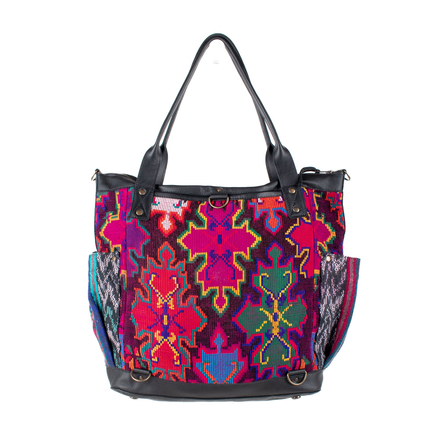 THE PERFECT BAG - OOAK HUIPIL - BLACK - NO. 16653