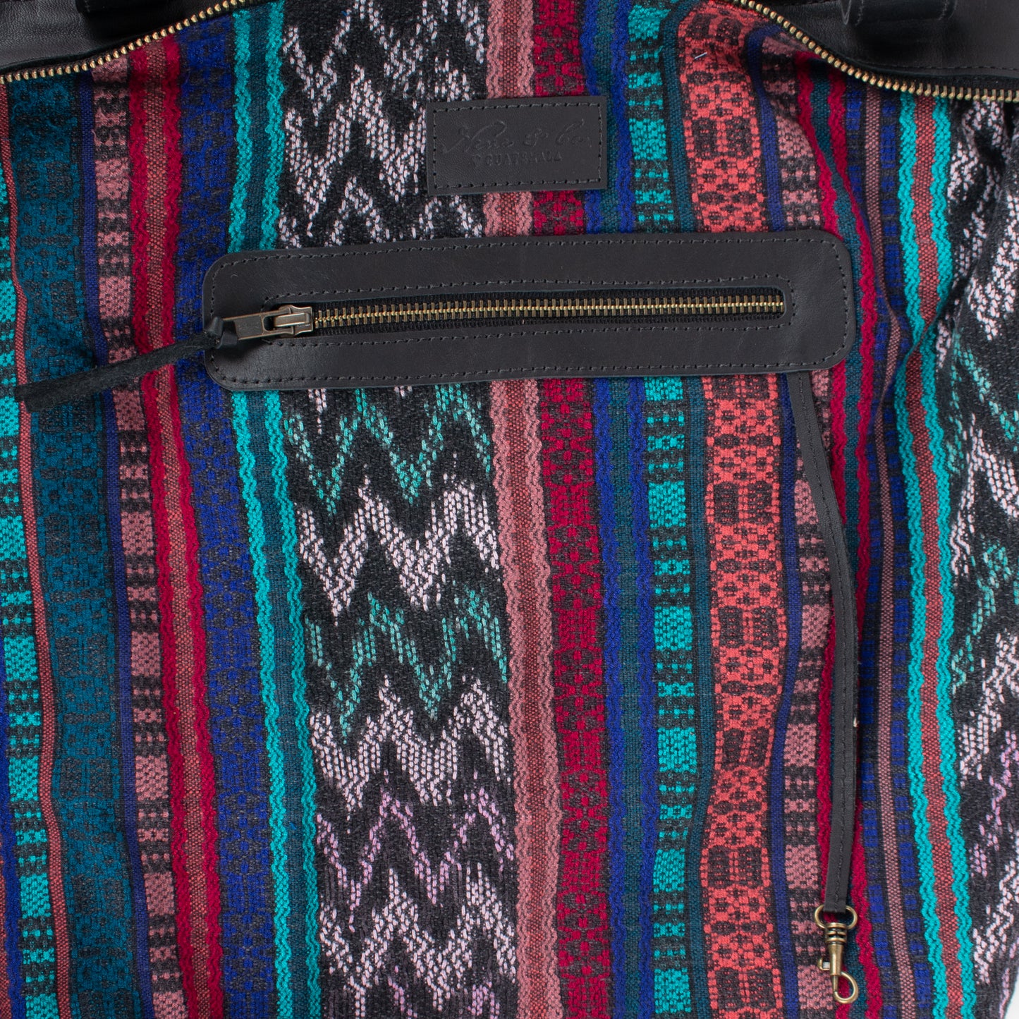 THE PERFECT BAG - OOAK HUIPIL - BLACK - NO. 16653