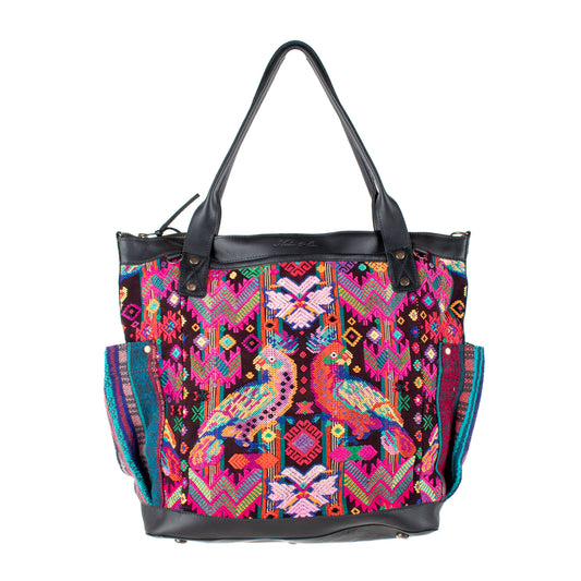 THE PERFECT BAG - OOAK HUIPIL - BLACK - NO. 16654