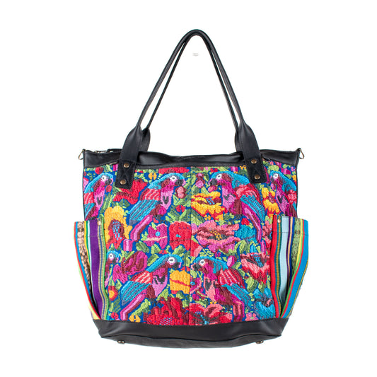 THE PERFECT BAG - OOAK HUIPIL - BLACK - NO. 16656