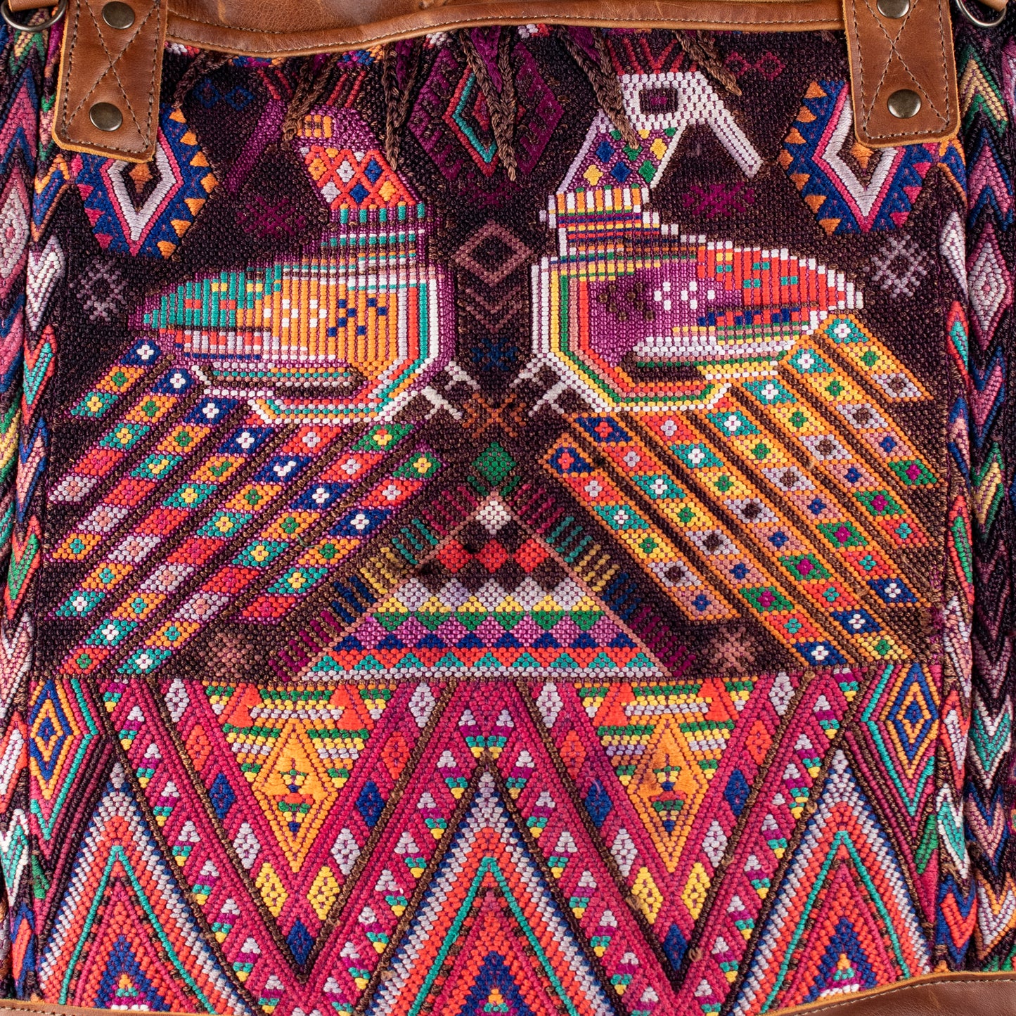 THE PERFECT BAG - OOAK HUIPIL - CAFE - NO. 16657