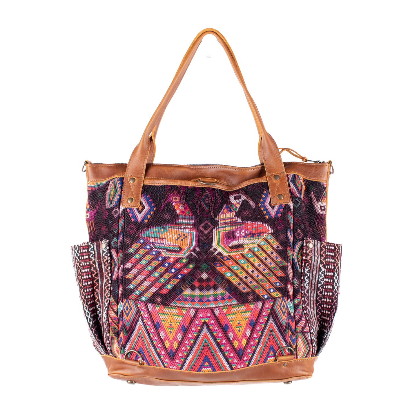 THE PERFECT BAG - OOAK HUIPIL - CAFE - NO. 16657