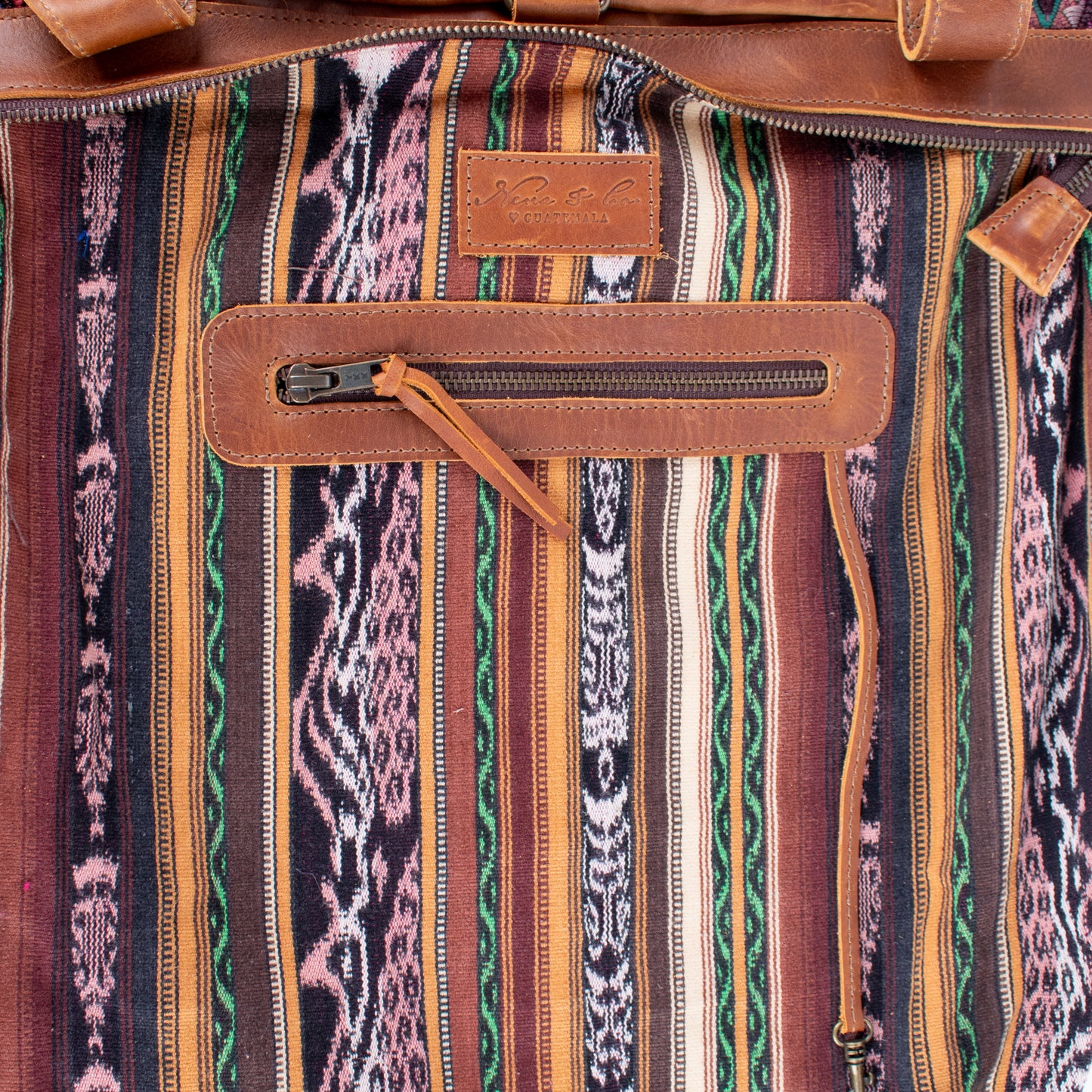 THE PERFECT BAG - OOAK HUIPIL - CAFE - NO. 16657