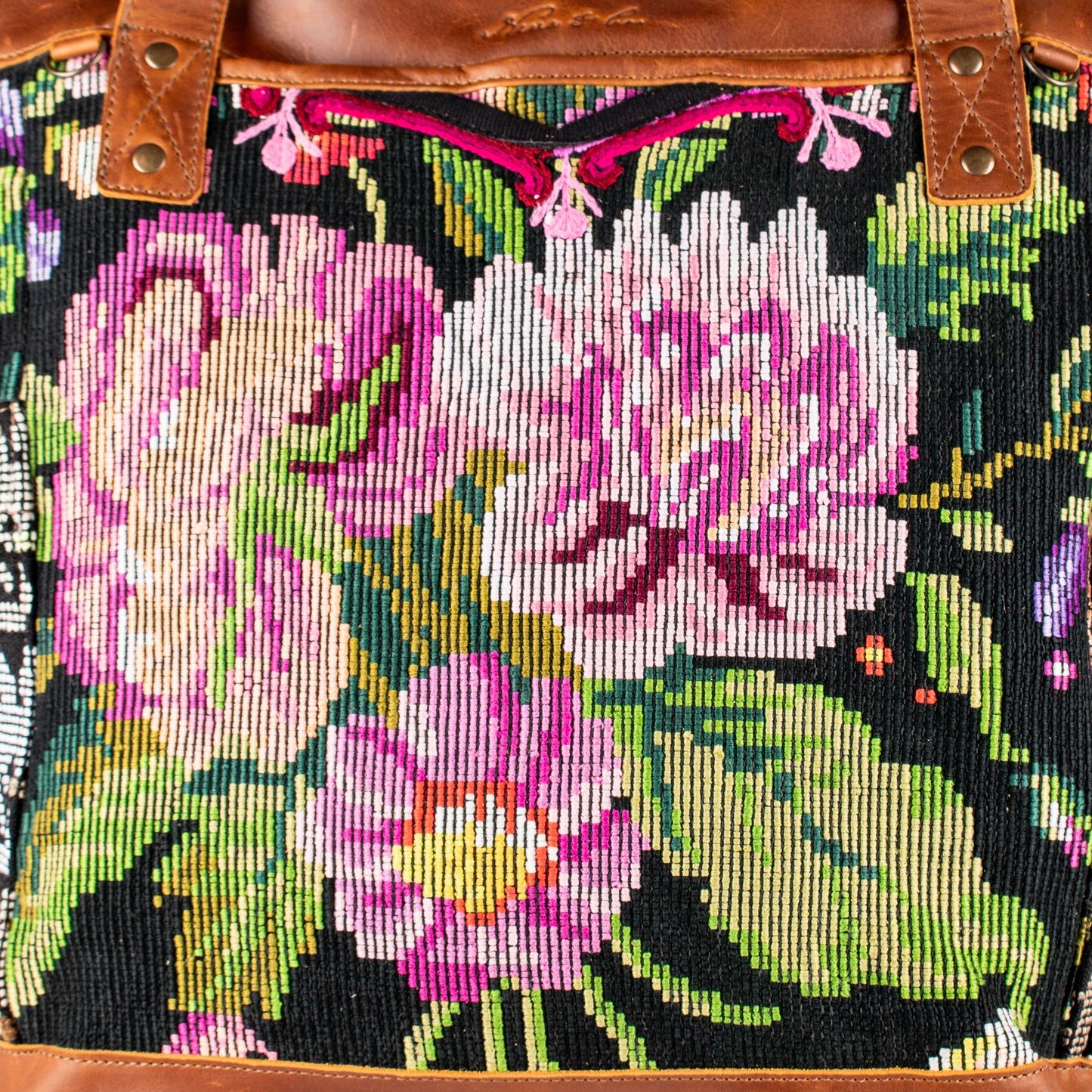 THE PERFECT BAG - OOAK HUIPIL - CAFE - NO. 16659