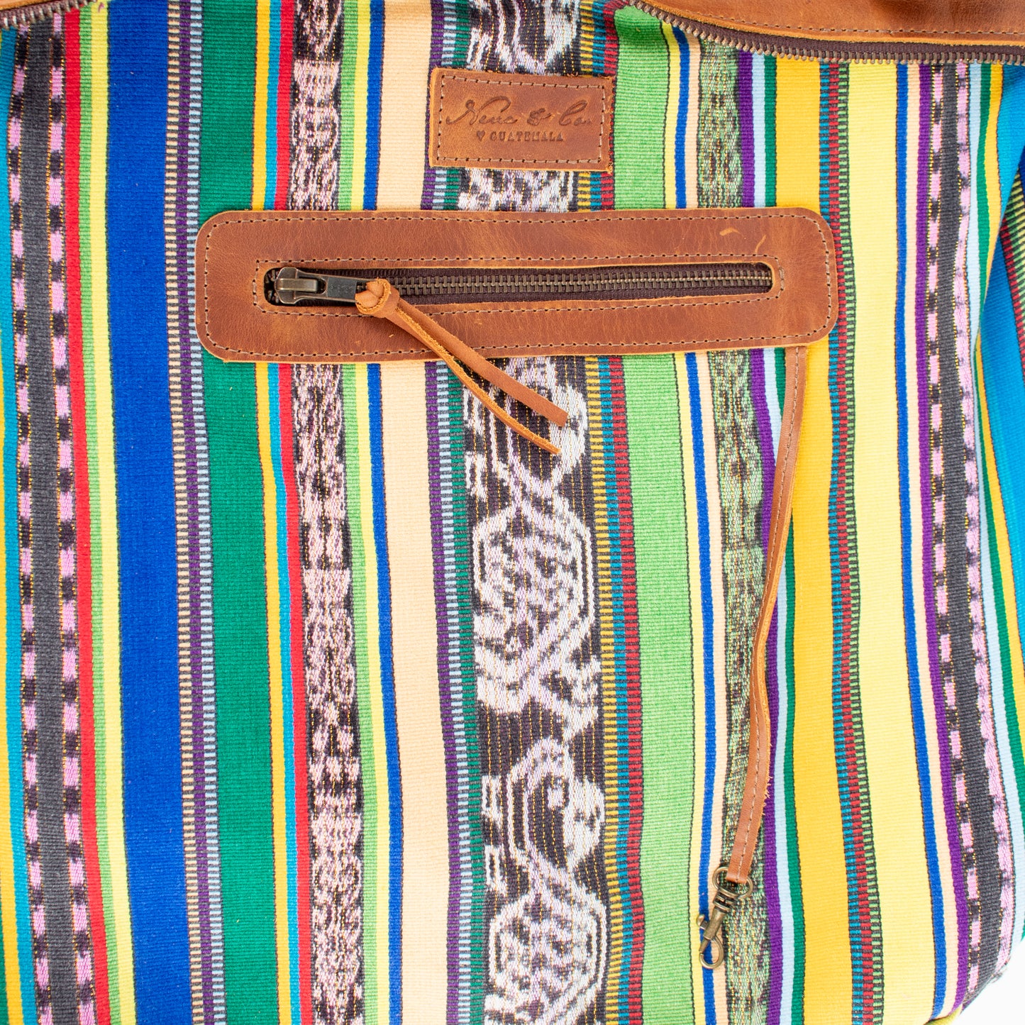 THE PERFECT BAG - OOAK HUIPIL - CAFE - NO. 16659