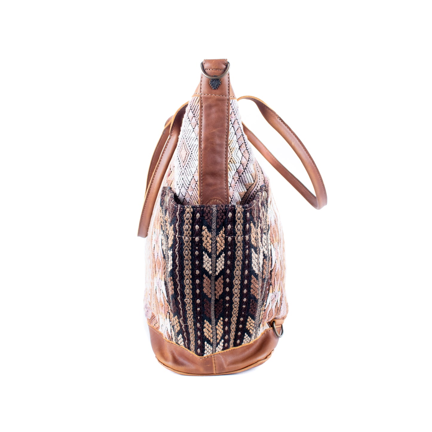 THE PERFECT BAG - OOAK HUIPIL - CAFE - NO. 16660