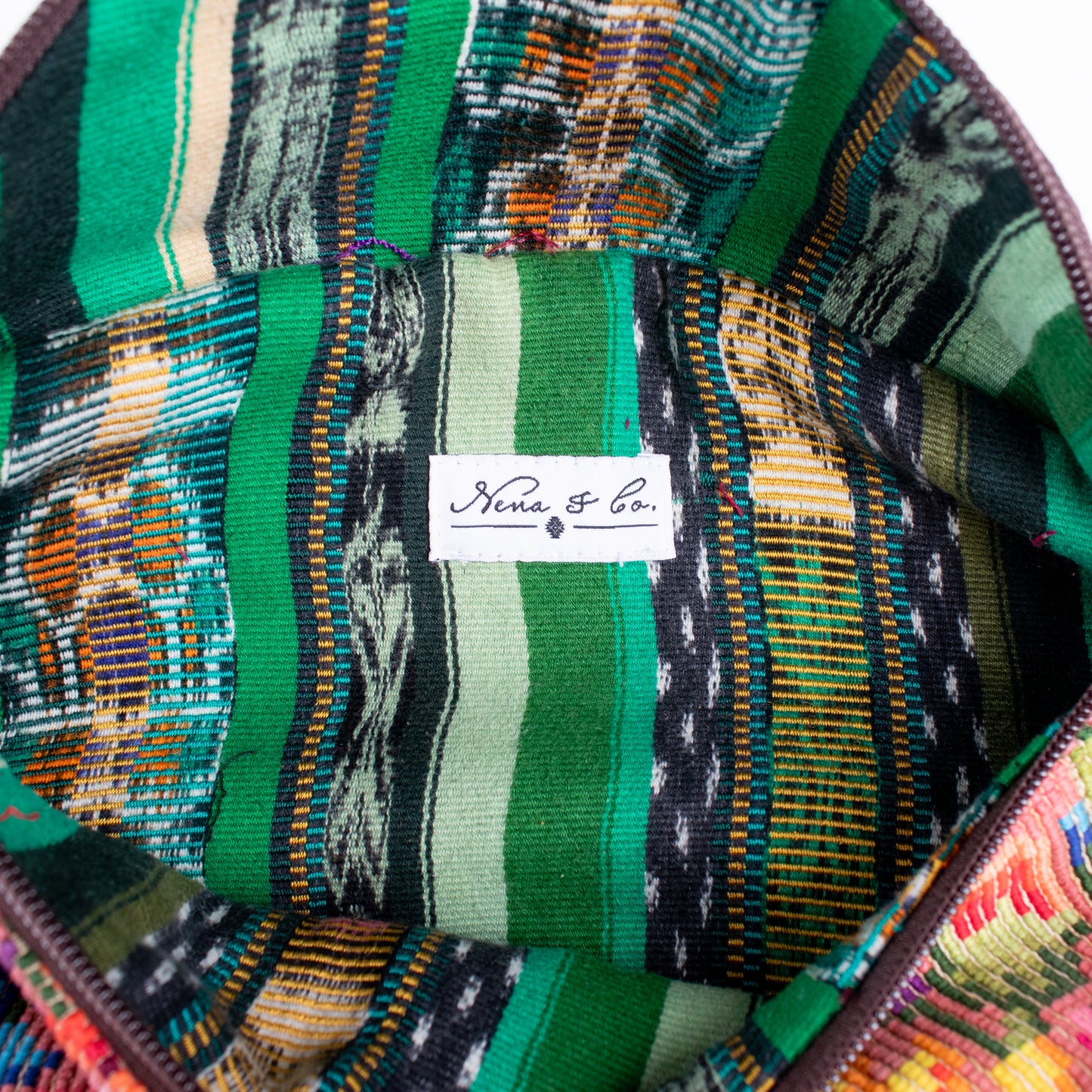 EL DON MANNY PACK WITH JADE - OOAK HUIPIL - AMARANTH - NO. 16720