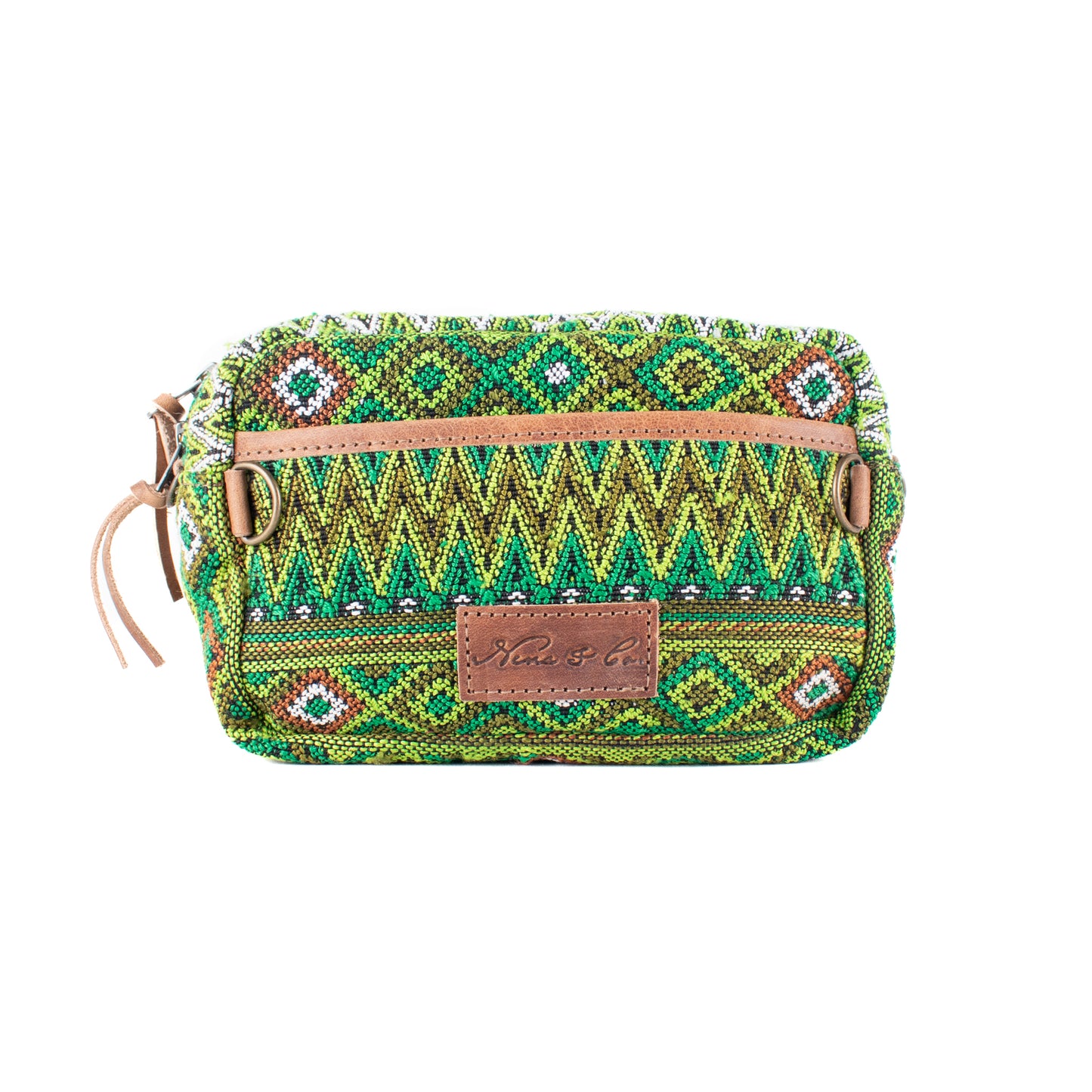 WANDER CROSSBODY BAG + STRAP SET - OOAK HUIPIL & CORTE - FAWN - NO. 16737