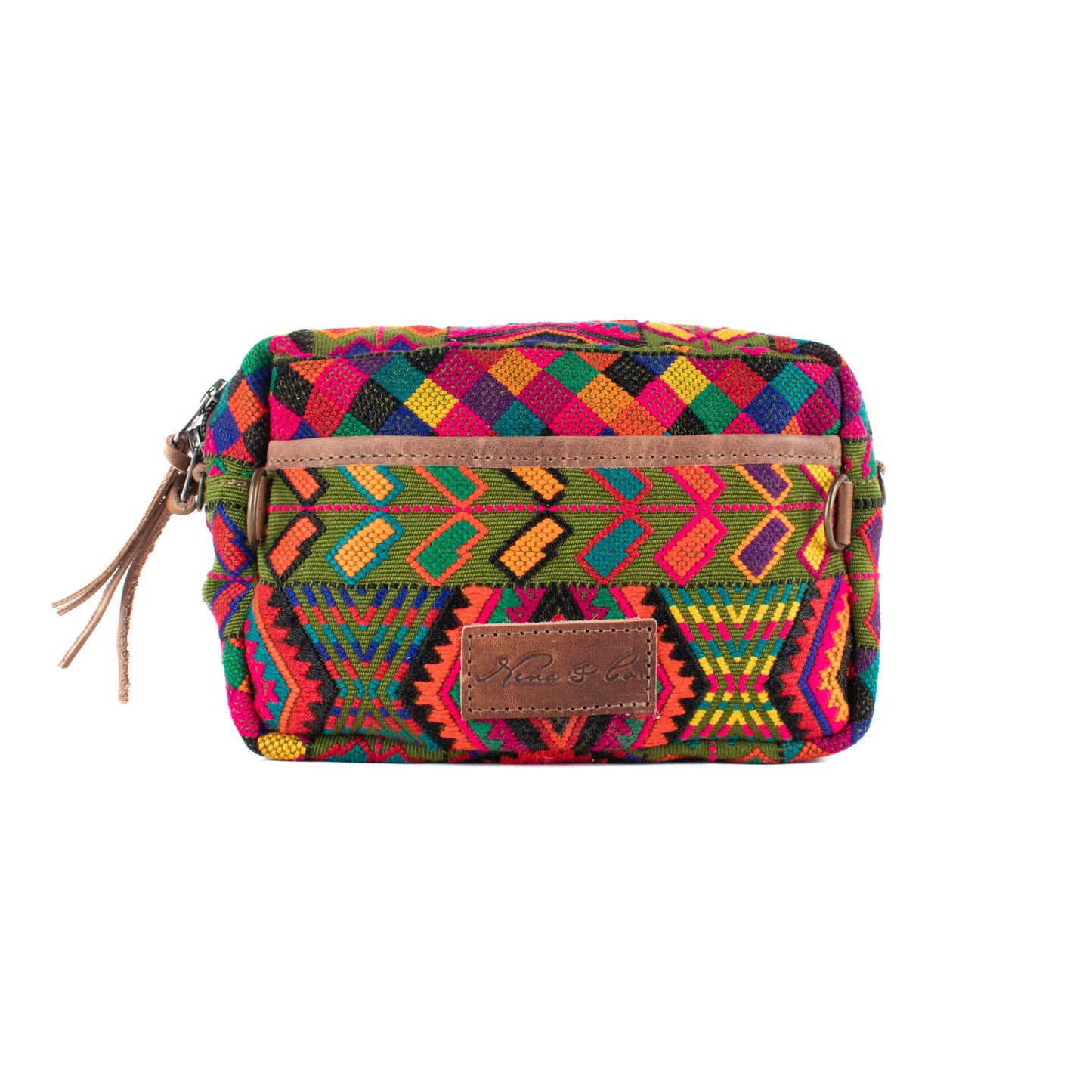 WANDER CROSSBODY BAG + STRAP SET - OOAK HUIPIL & CORTE - FAWN - NO. 16739
