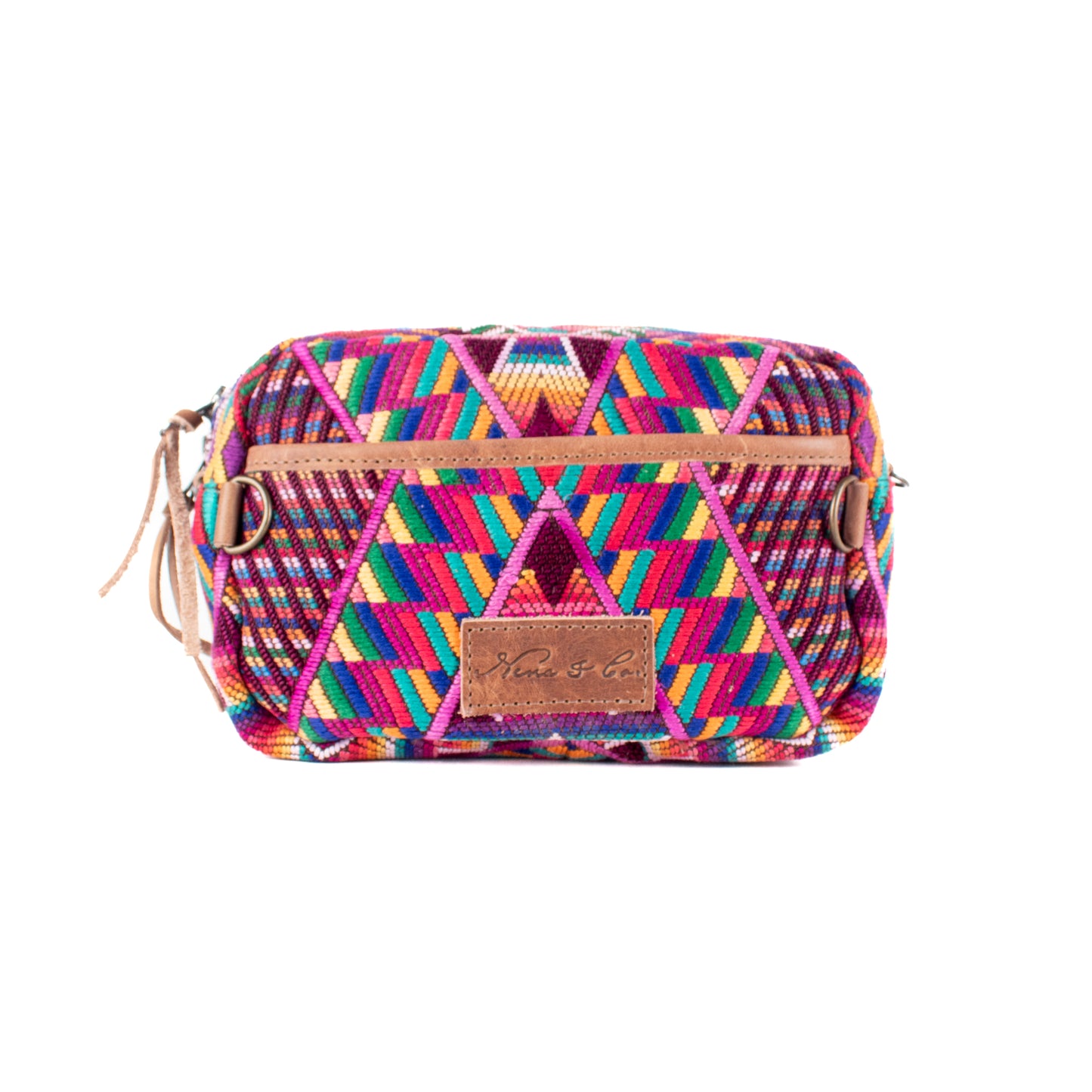 WANDER CROSSBODY BAG + STRAP SET - OOAK HUIPIL & CORTE - FAWN - NO. 16740