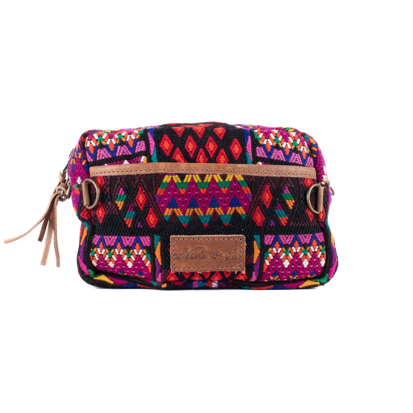 WANDER CROSSBODY BAG + STRAP SET - OOAK HUIPIL & CORTE - FAWN- NO. 16742