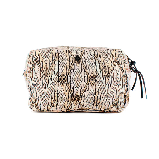 WANDER CROSSBODY BAG + STRAP SET - OOAK HUIPIL - AMARANTH - NO. 16747