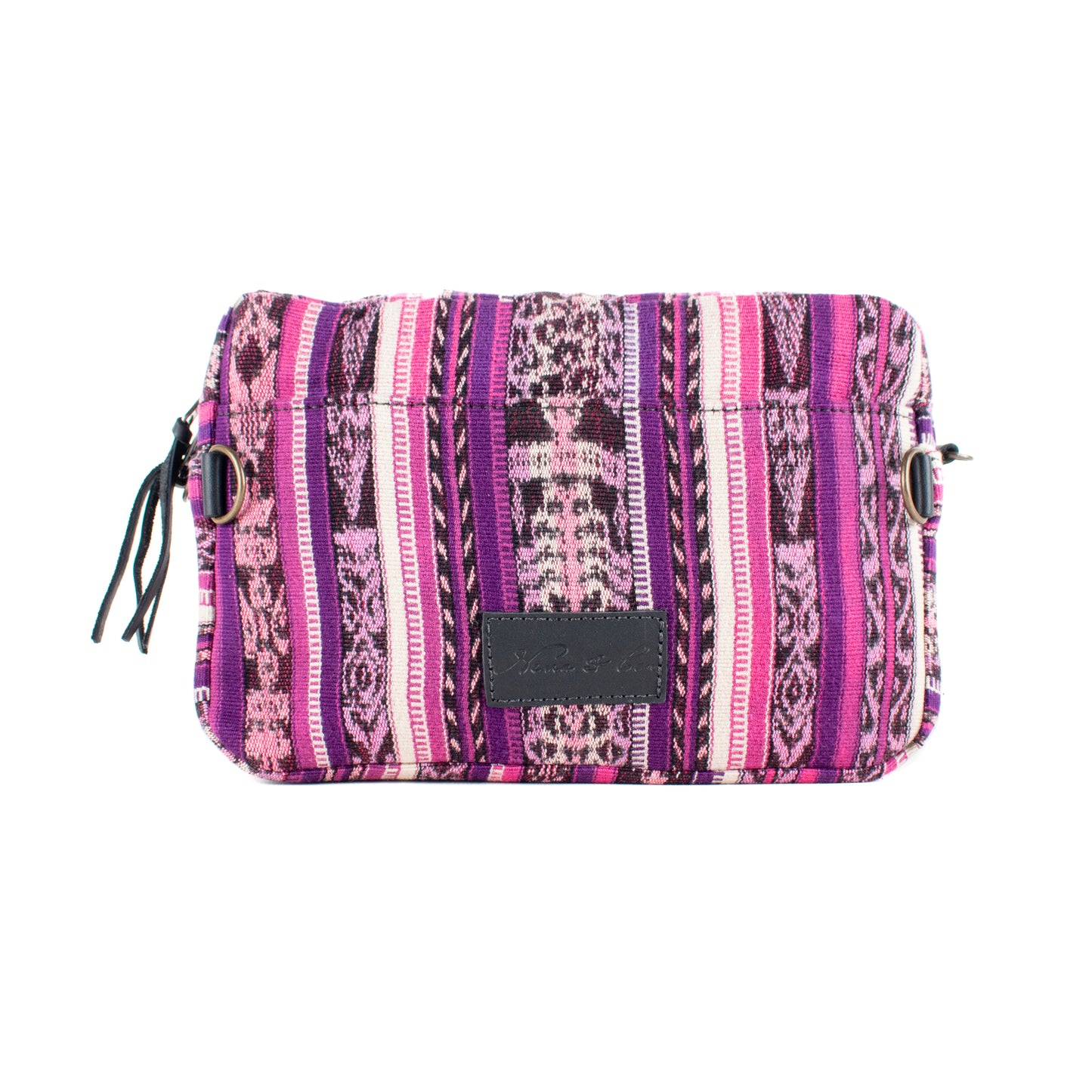 LARGE WANDER CROSSBODY BAG + STRAP SET - CORTE - BLACK - NO. 16793