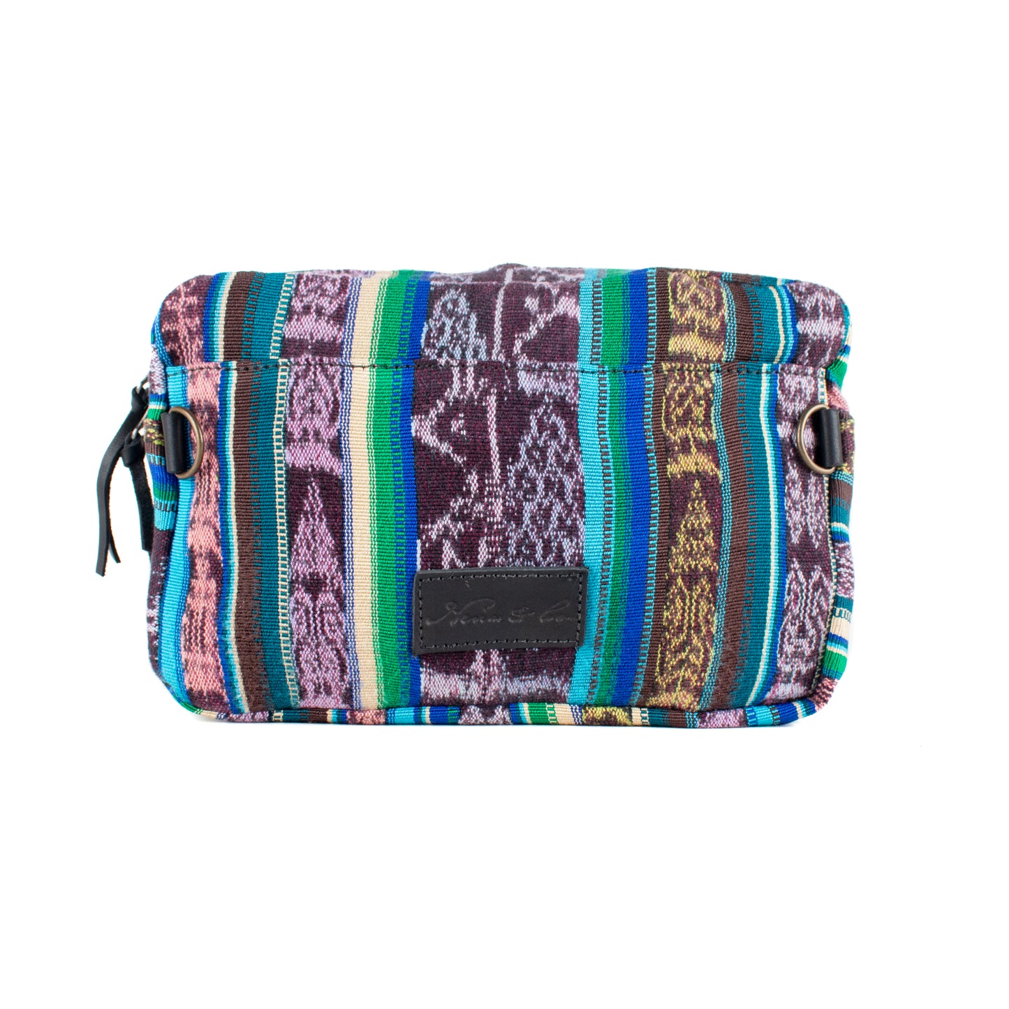 LARGE WANDER CROSSBODY BAG + STRAP SET - CORTE - BLACK - NO. 16794
