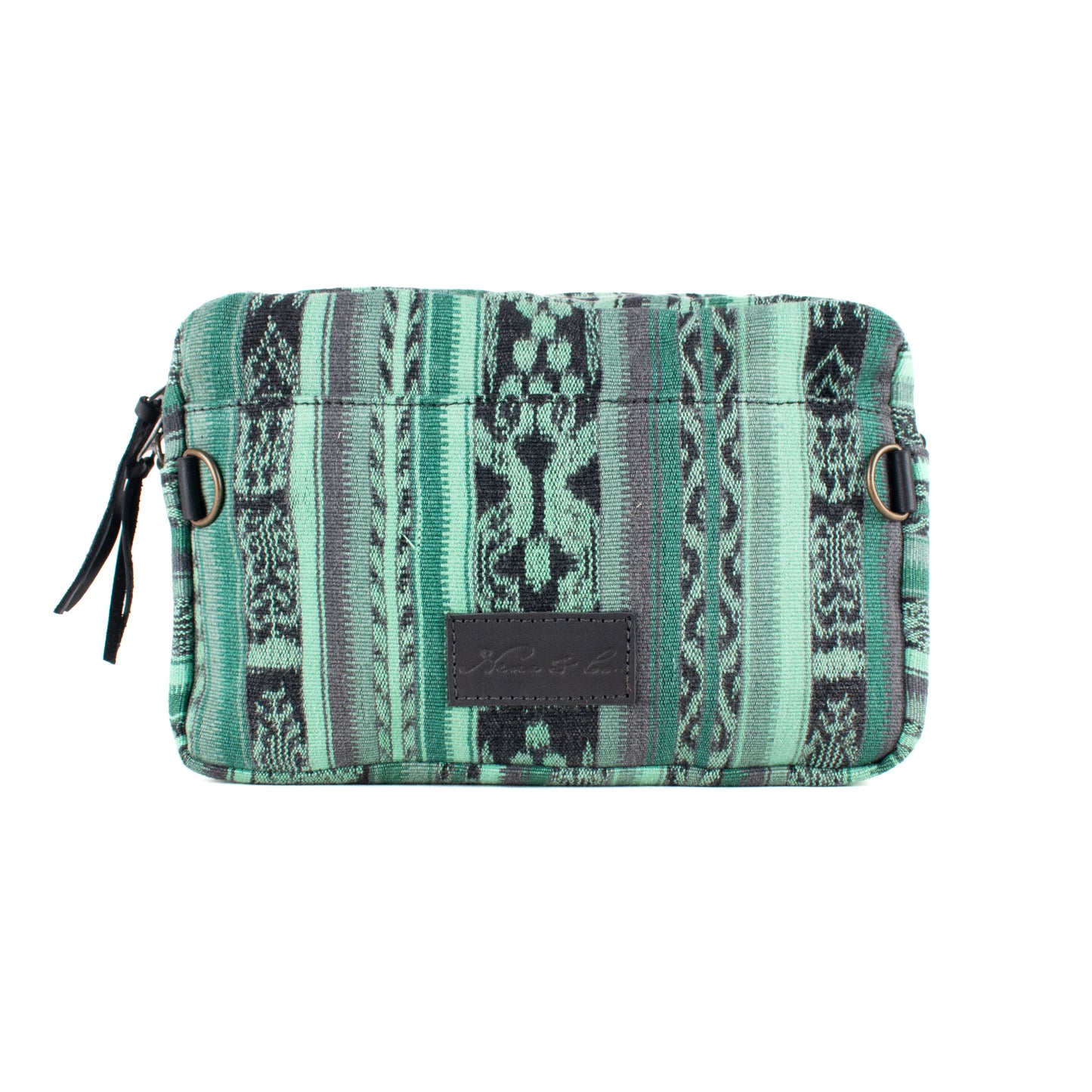 LARGE WANDER CROSSBODY BAG + STRAP SET - CORTE - BLACK - NO. 16796