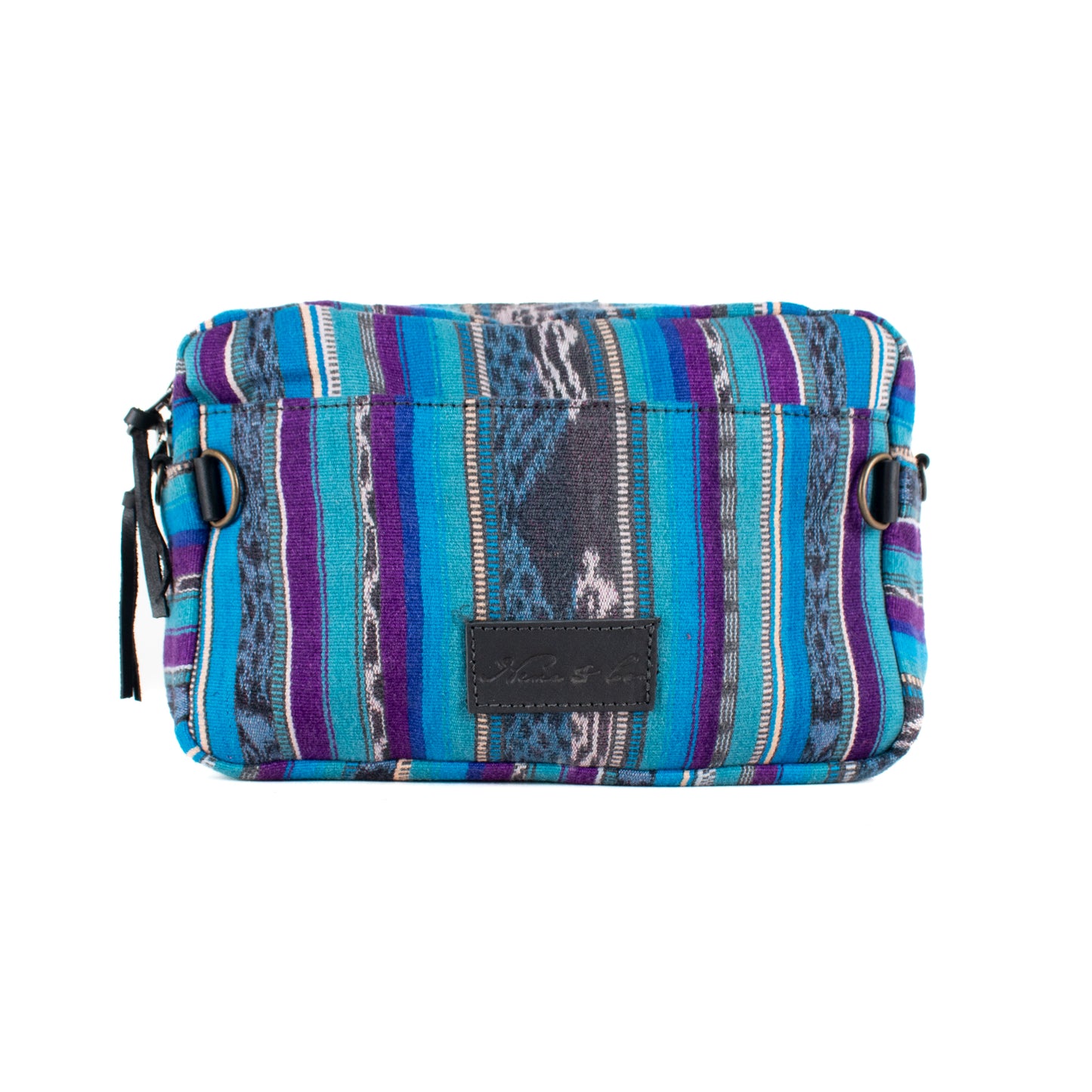 LARGE WANDER CROSSBODY BAG + STRAP SET - CORTE - BLACK - NO. 16797
