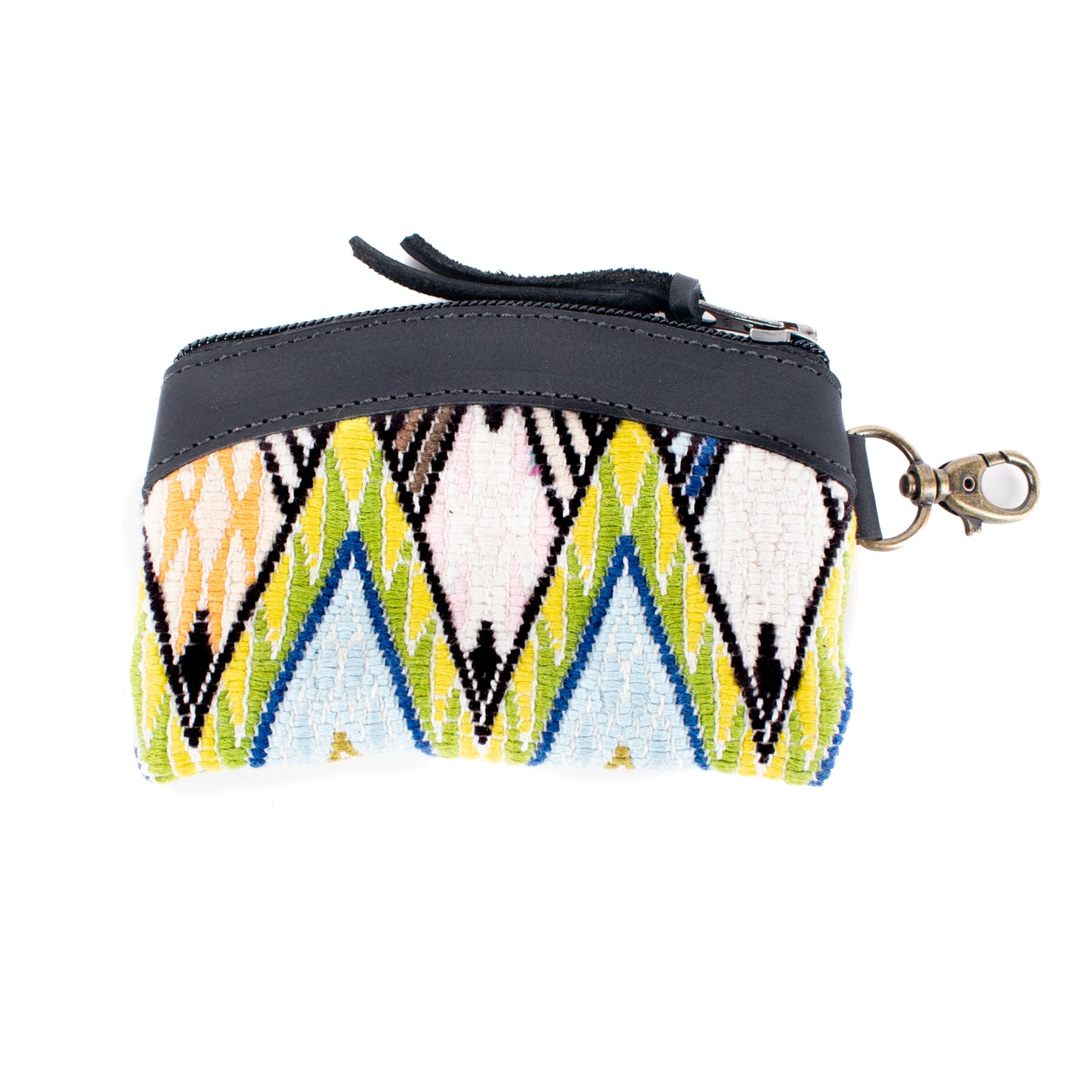 COIN PURSE - OOAK HUIPIL - BLACK - NO. 16916