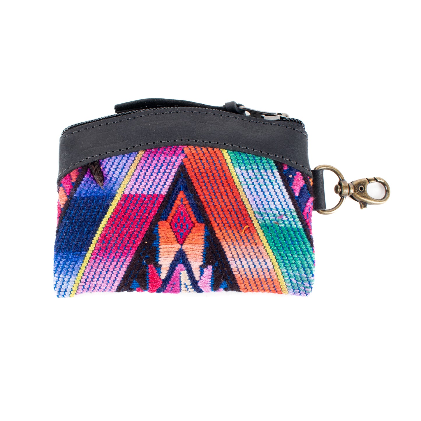 COIN PURSE - OOAK HUIPIL - BLACK - NO. 16917