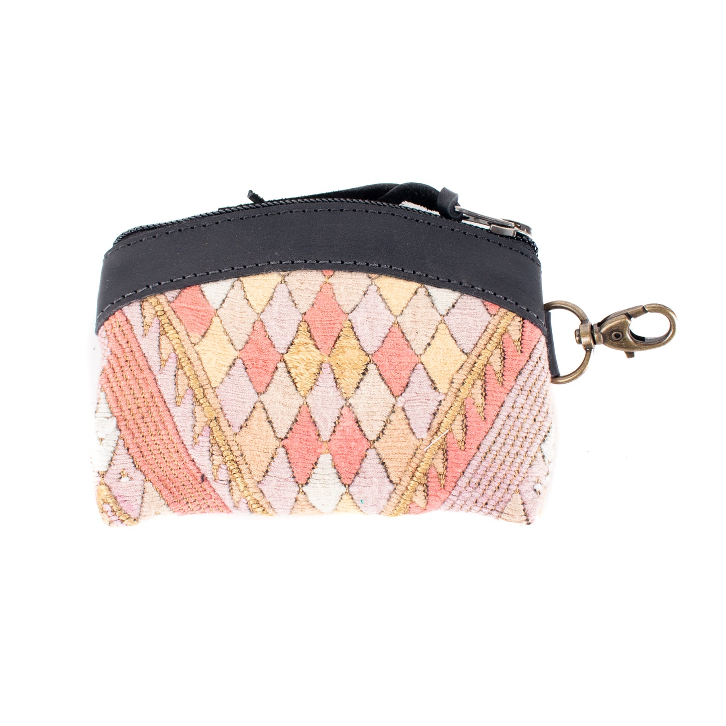 COIN PURSE - OOAK HUIPIL - BLACK - NO. 16925