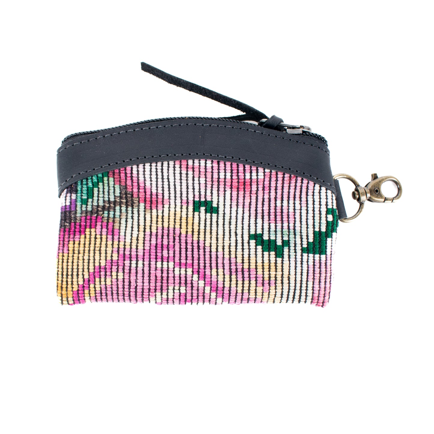 COIN PURSE - OOAK HUIPIL - BLACK - NO. 16926