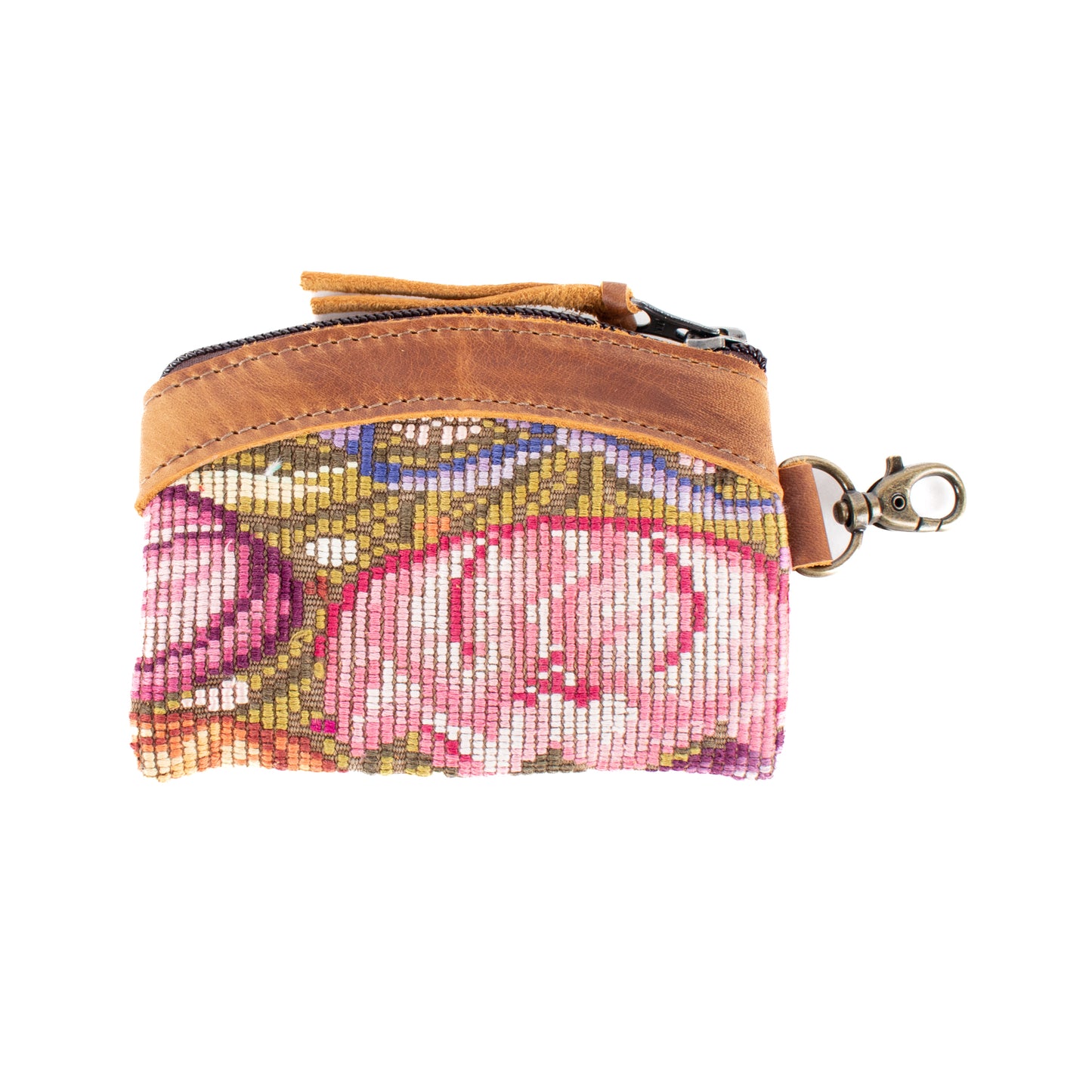 COIN PURSE - OOAK HUIPIL - CAFE - NO. 16940
